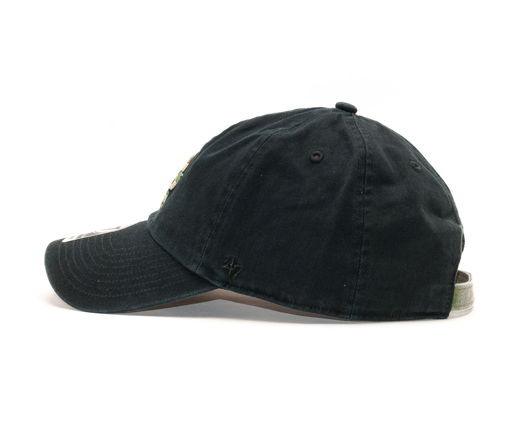 Kšiltovka 47 Brand Los Angeles Dodgers Camfill Clean Up Black/Camo Strapback