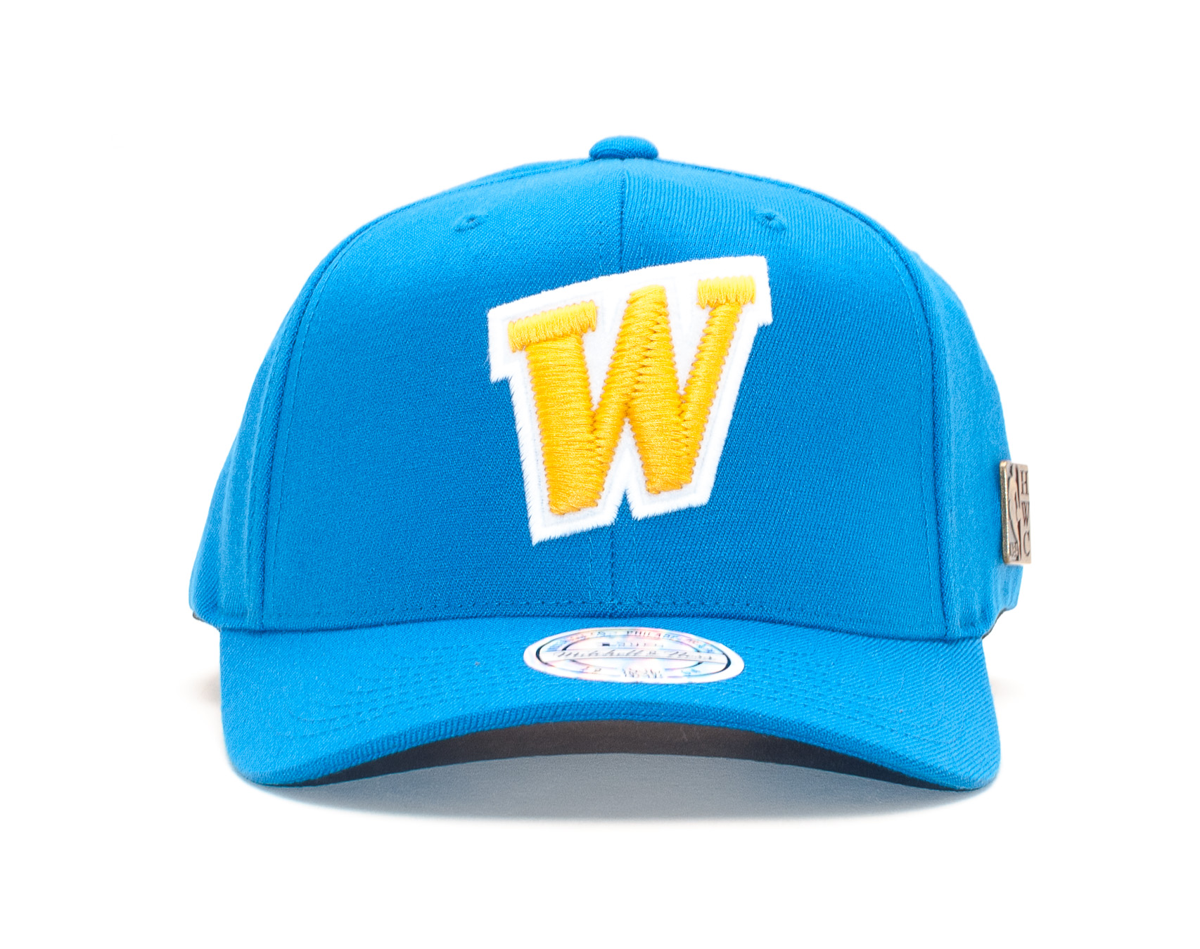 Kšiltovka Mitchell & Ness Golden State Warriors Hardwood Classic Freshman 110 Curved Blue Snapback