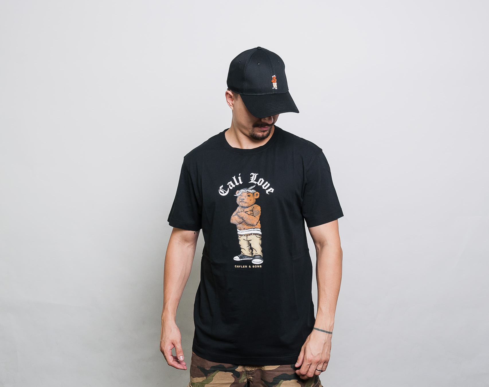 Triko Cayler & Sons WL Cee Love Tee Black/MC