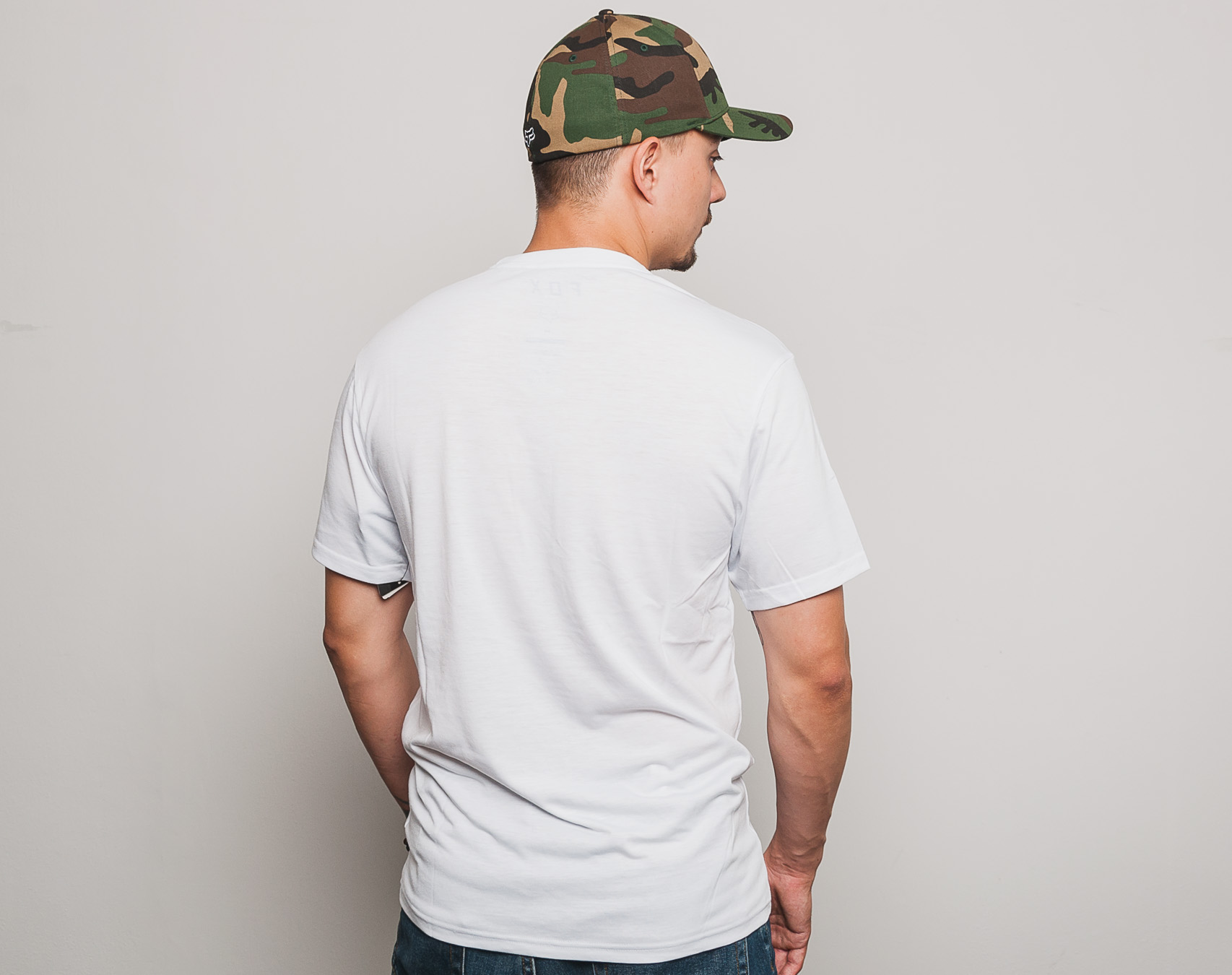 Triko FOX Requiem SS Tech Tee Optic White