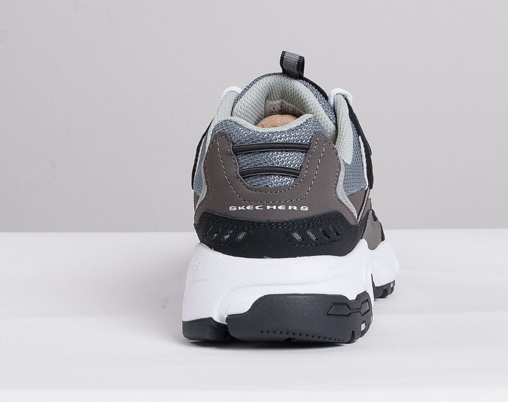 Boty Skechers Stamina Cutback CCBK 51286 Charcoal/Black
