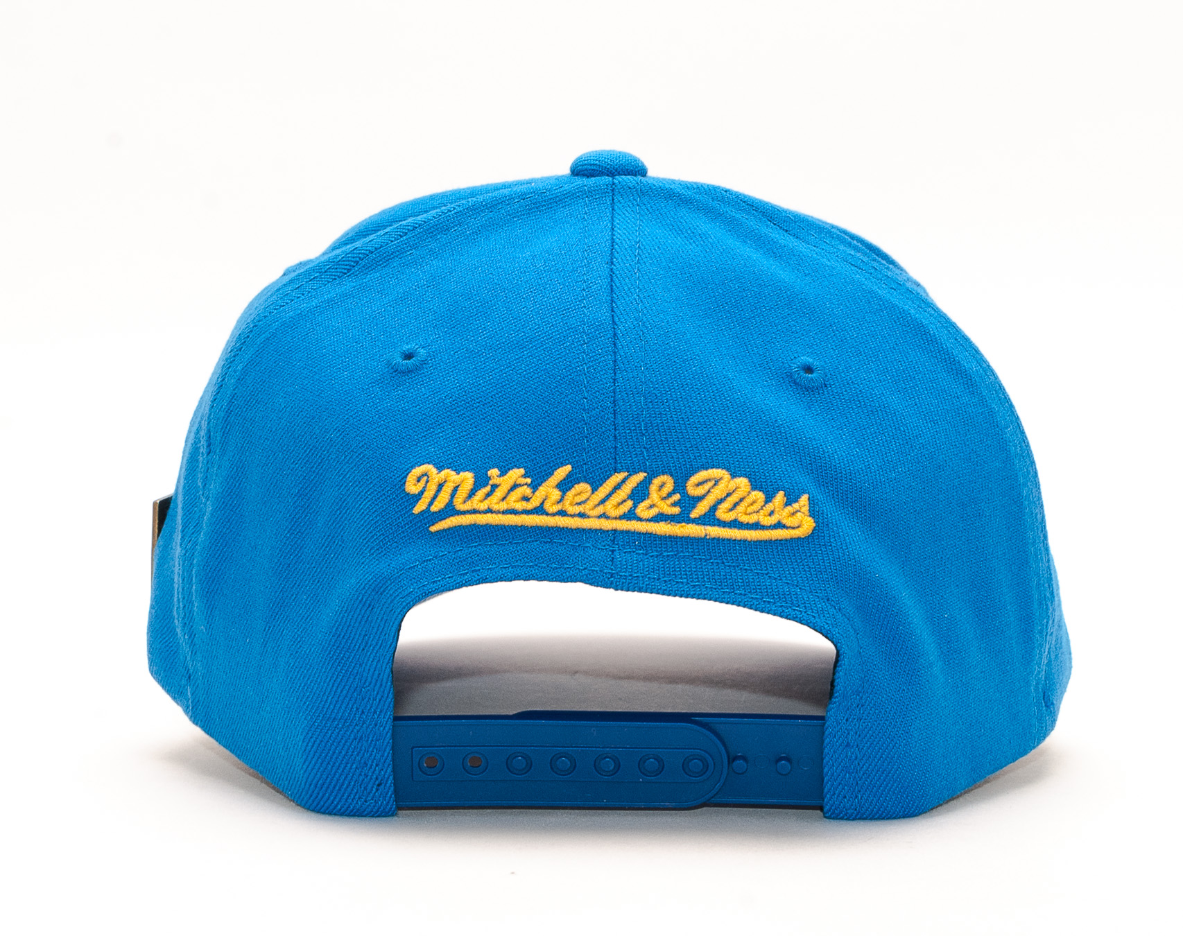 Kšiltovka Mitchell & Ness Golden State Warriors Hardwood Classic Freshman 110 Curved Blue Snapback