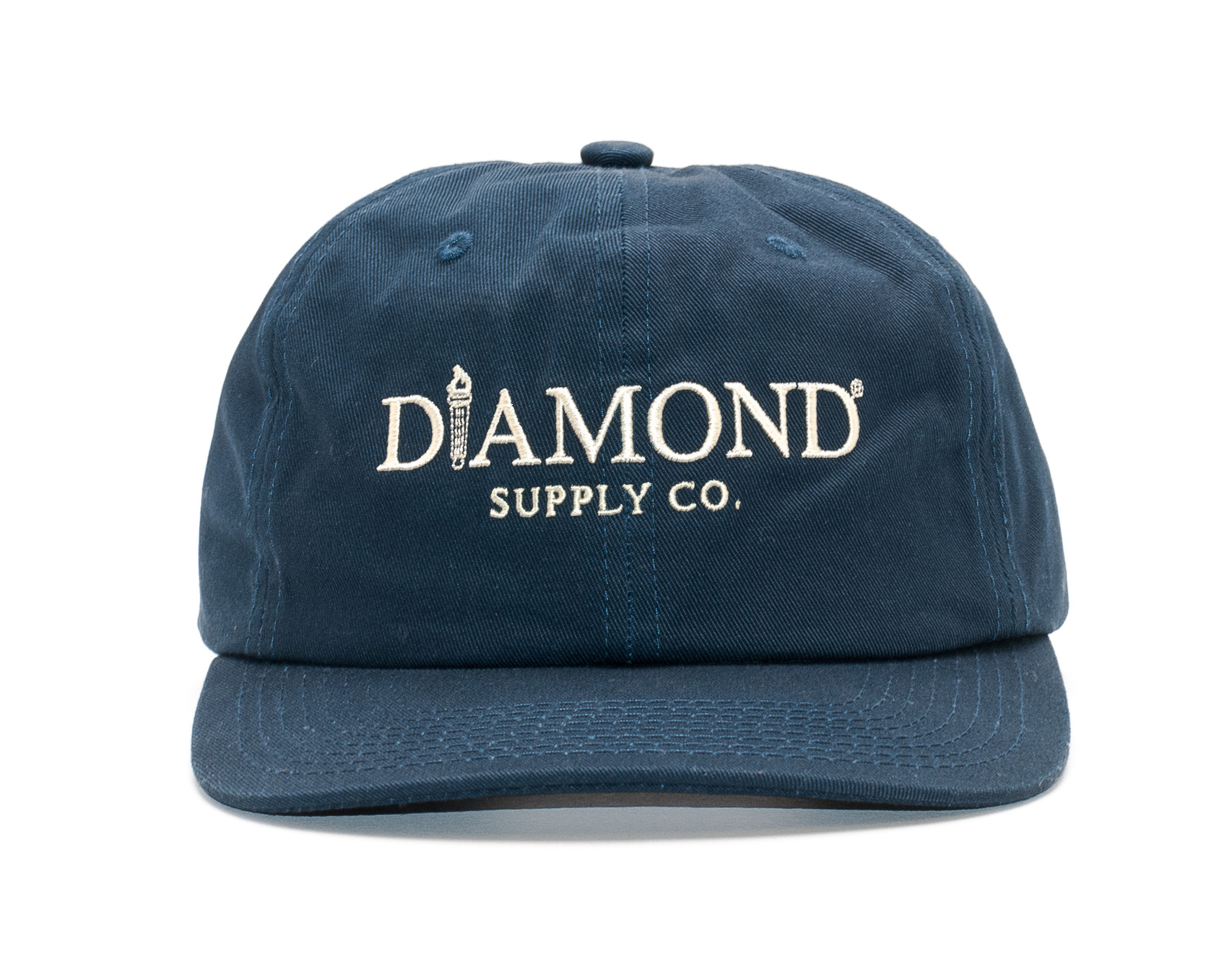 Kšiltovka Diamond Supply Co. Mayfair Unconstructed Navy Strapback