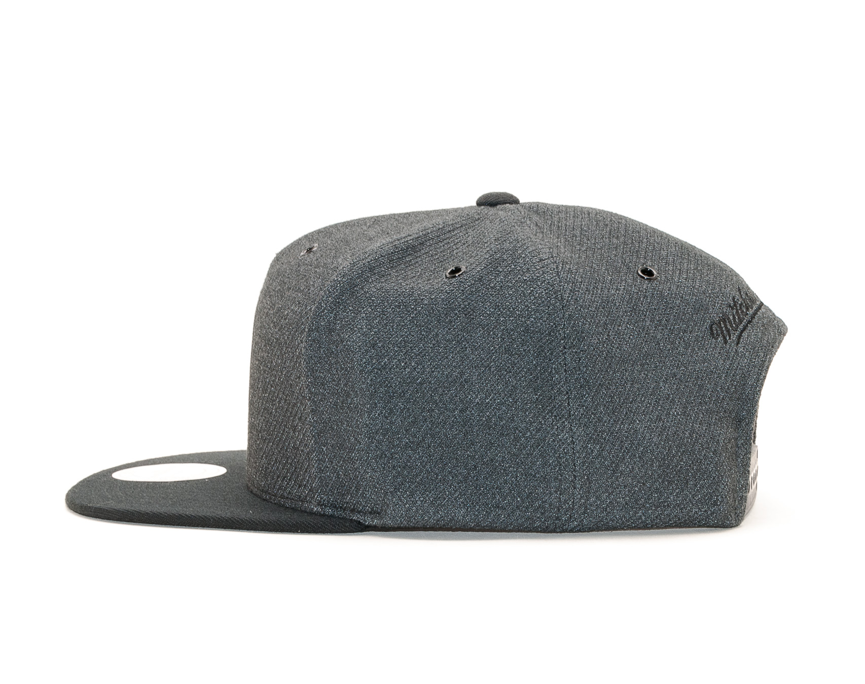 Kšiltovka Mitchell & Ness Brooklyn Nets Hardwood Classic Woven Reflective Charcoal/Black Snapback