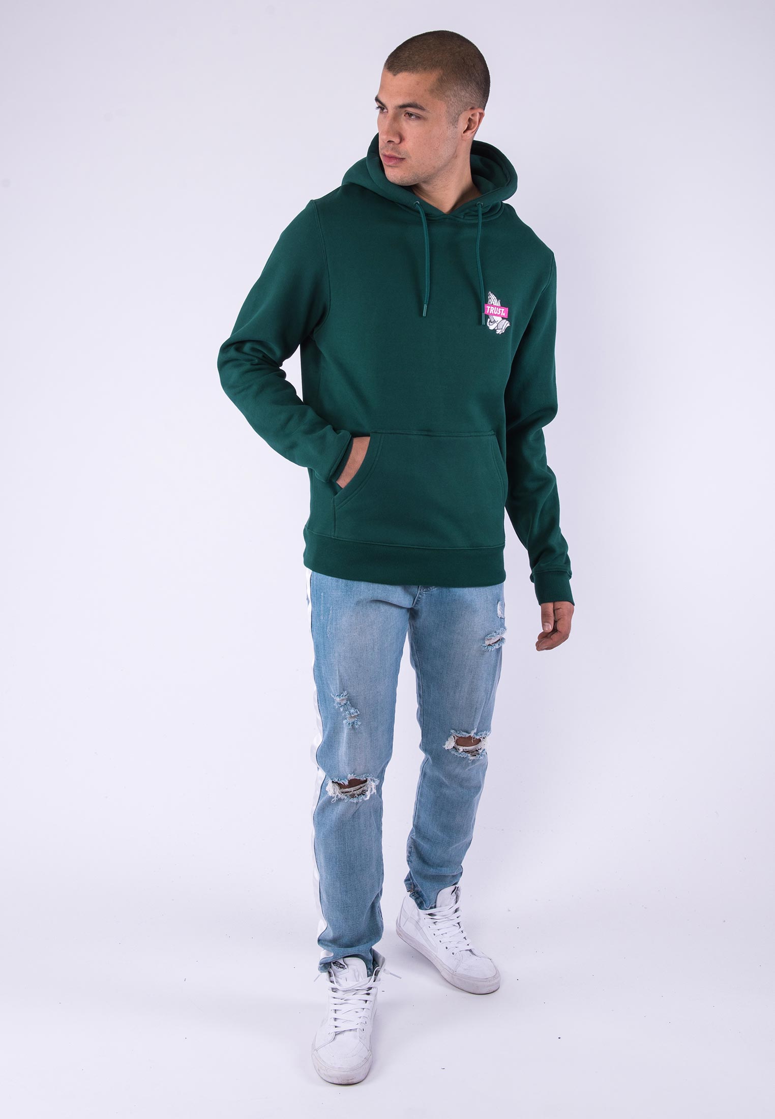 Mikina Cayler & Sons Trusted Hoody Ocean Green/MC