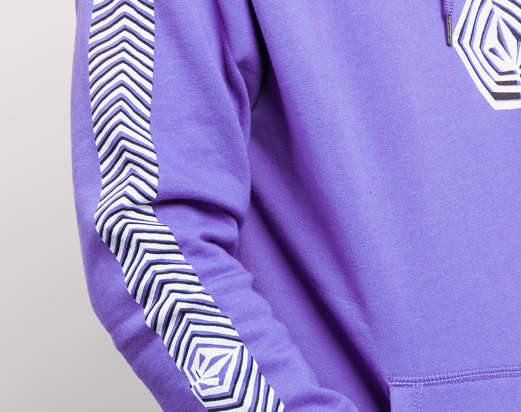 Mikina Volcom Deadly Family Stone Hoody Dark Purple
