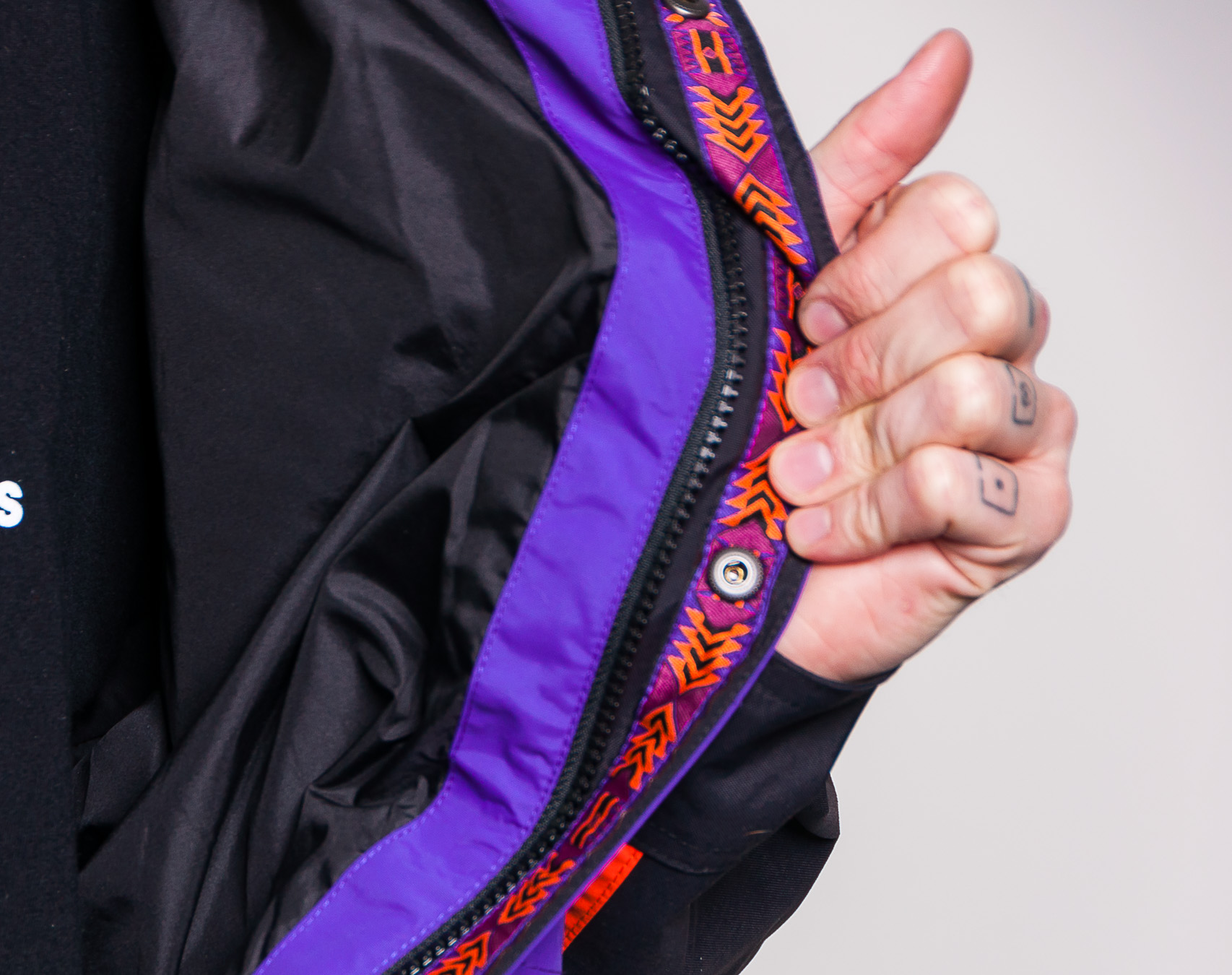 Bunda pánská The North Face '92 Retro Rage Rain Aztec Blue/Rage Combo