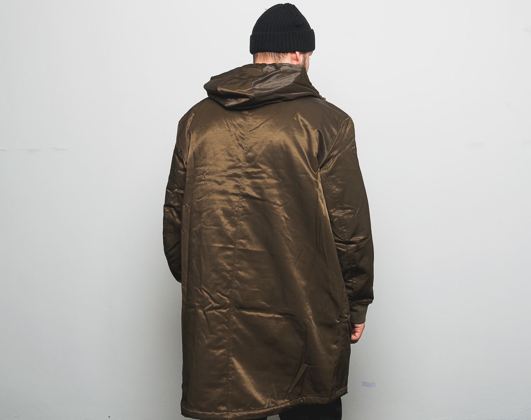Zimní Bunda Cheap Monday Alert Parka Khaki Green