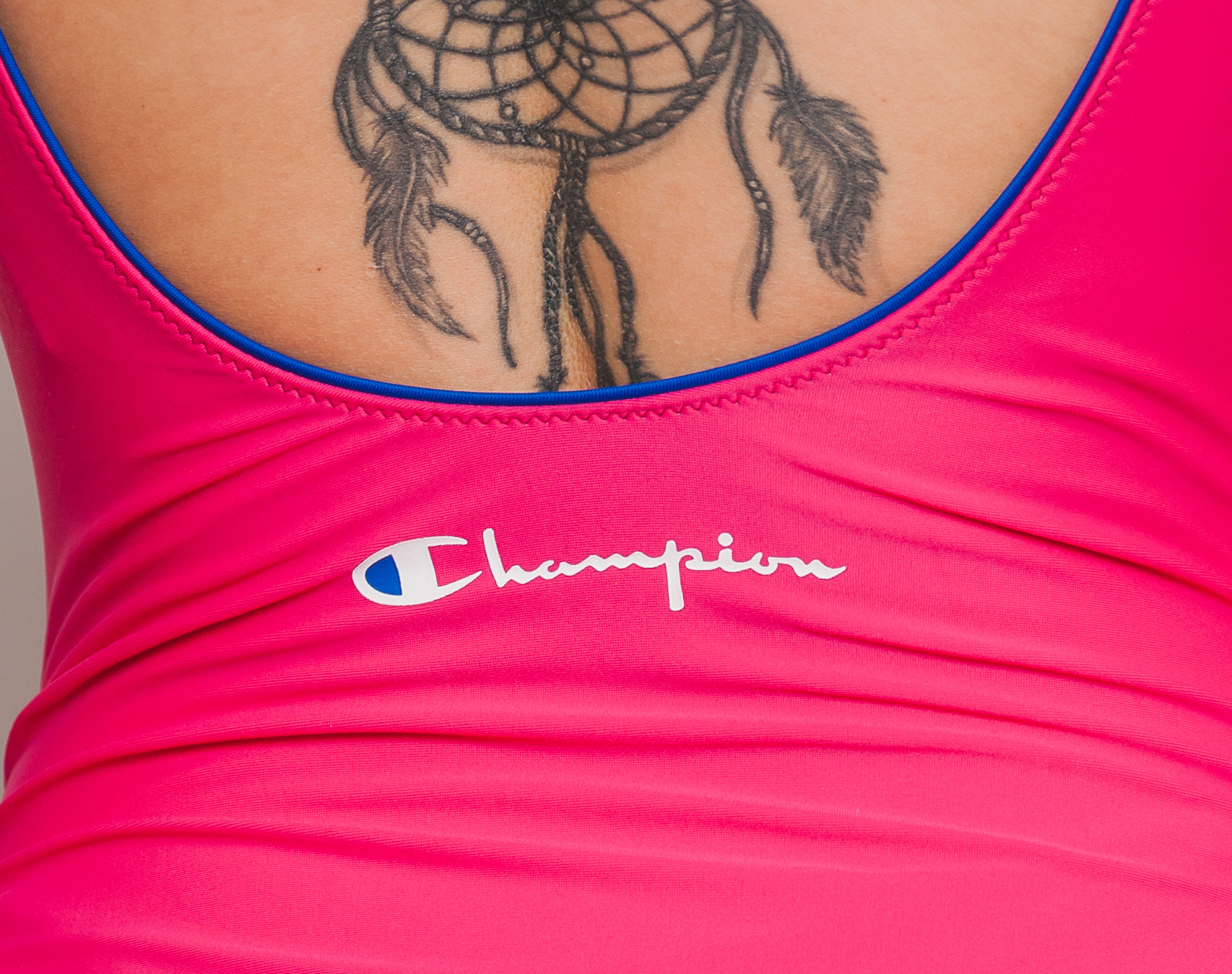 Dámské Plavky Champion Swimming Suit Pink 110581 PS051 BRI