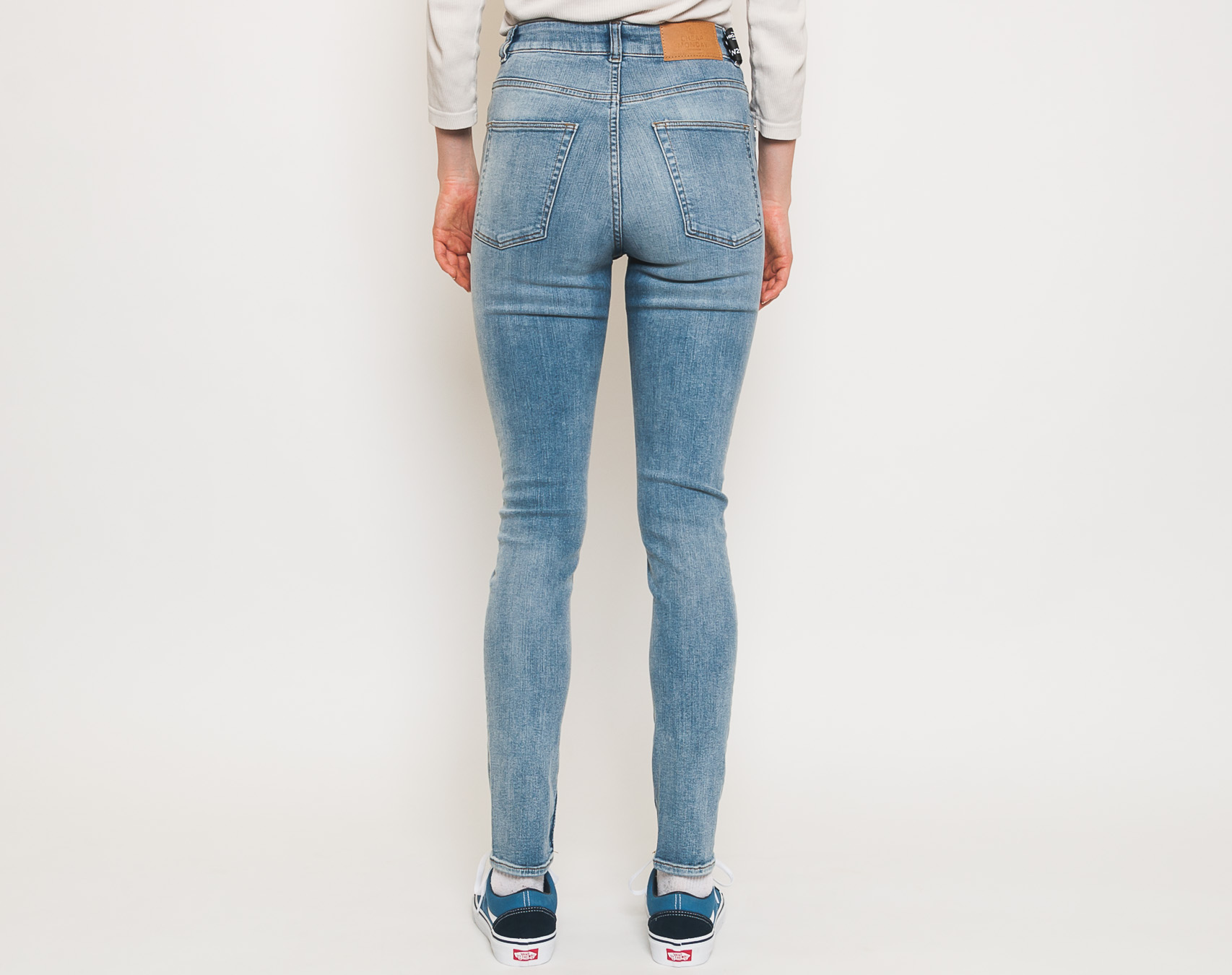 Dámské Kalhoty Cheap Monday High Skin Nemesis Blue