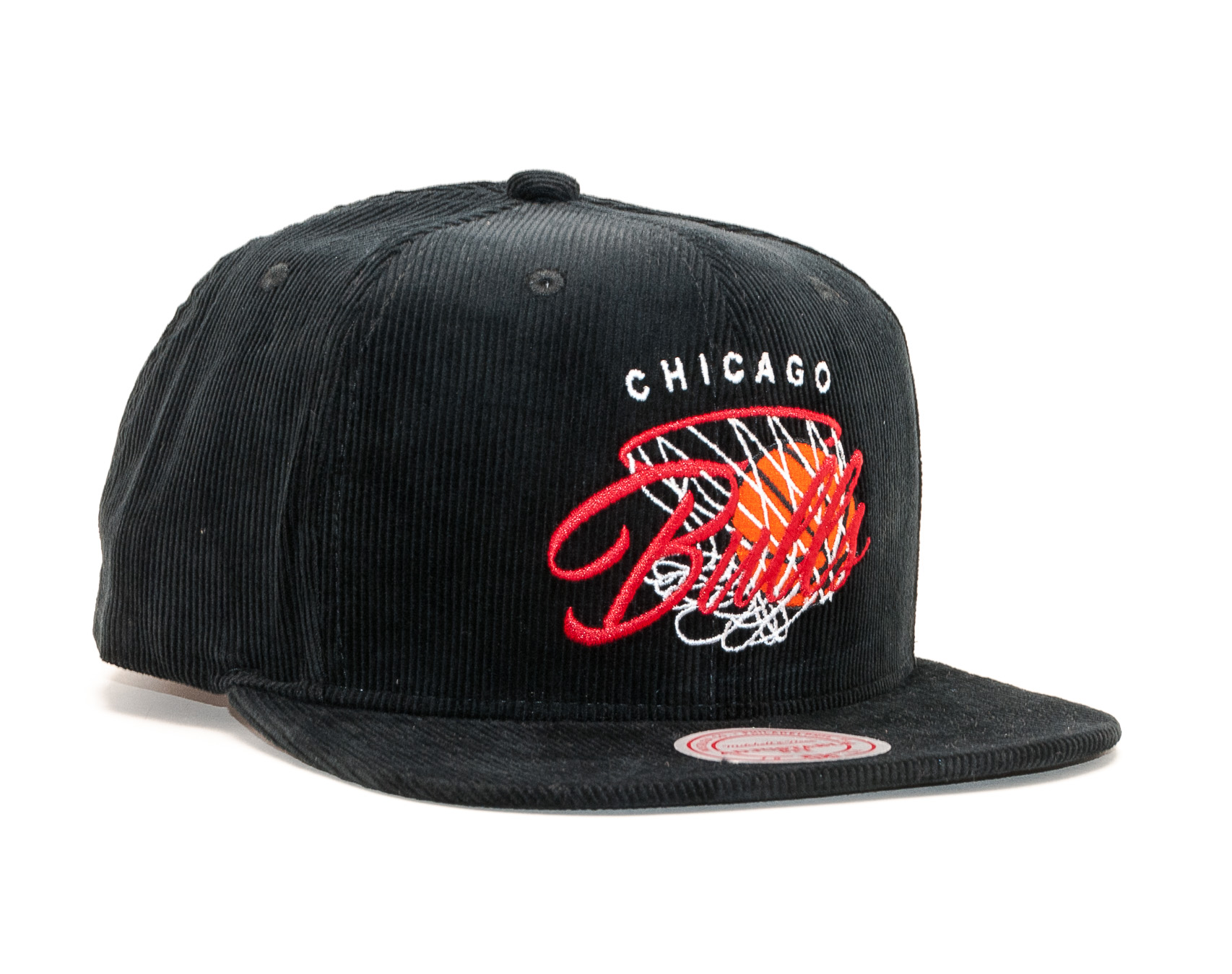 Kšiltovka Mitchell & Ness Chicago Bulls Hardwood Classic All Net Black Snapback