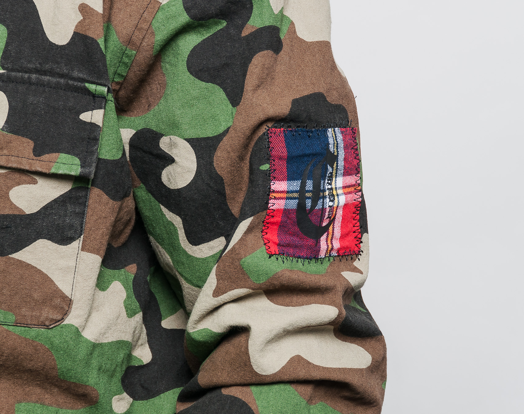Bunda pánská Cayler & Sons CSBL Order Army Jacket Woodland Camo/Black
