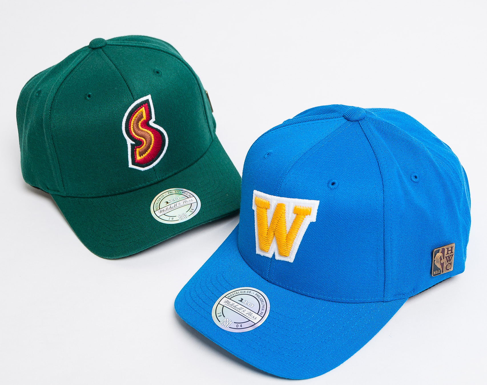 Kšiltovka Mitchell & Ness Golden State Warriors Hardwood Classic Freshman 110 Curved Blue Snapback