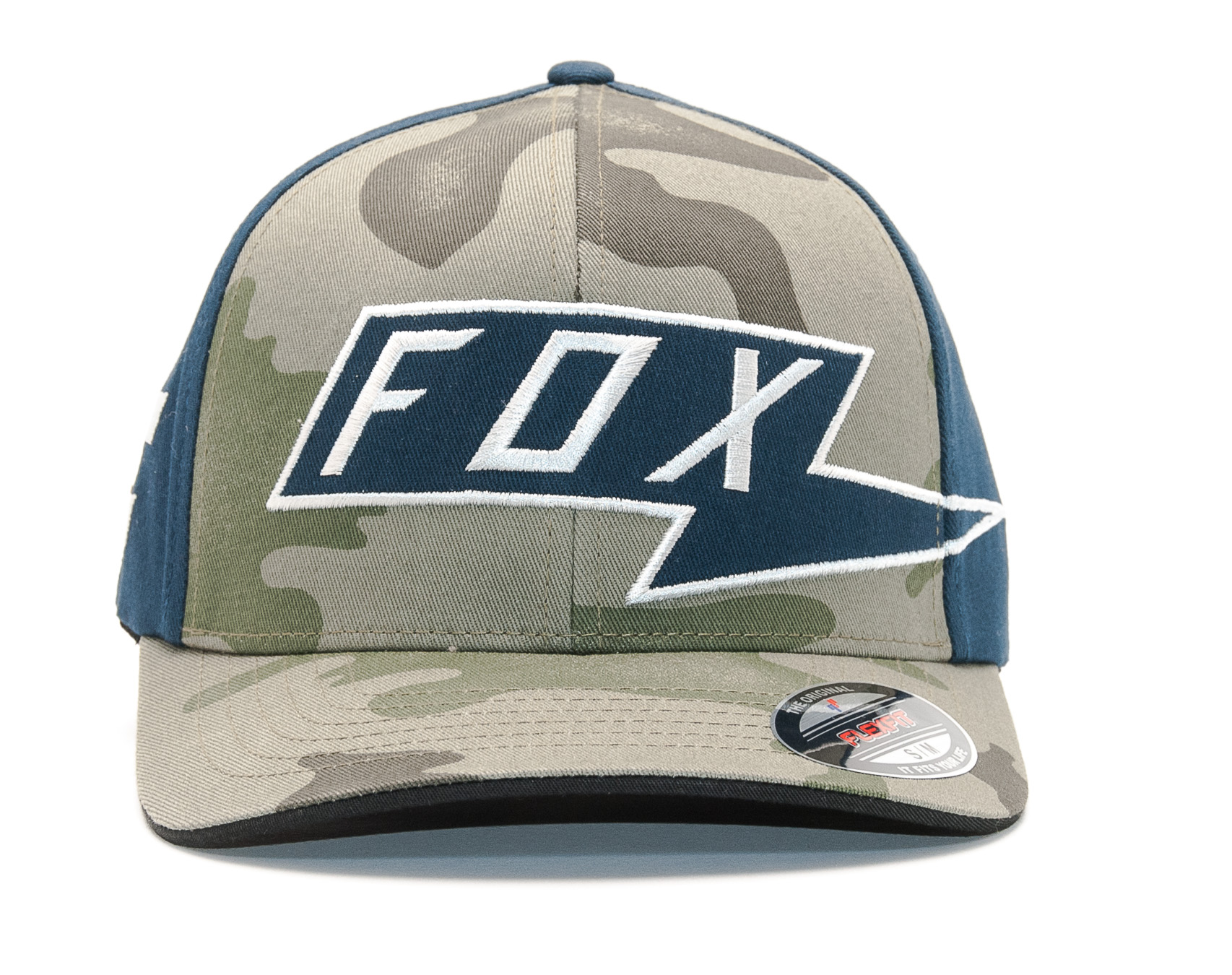 Kšiltovka FOX AMP Flexfit Camo