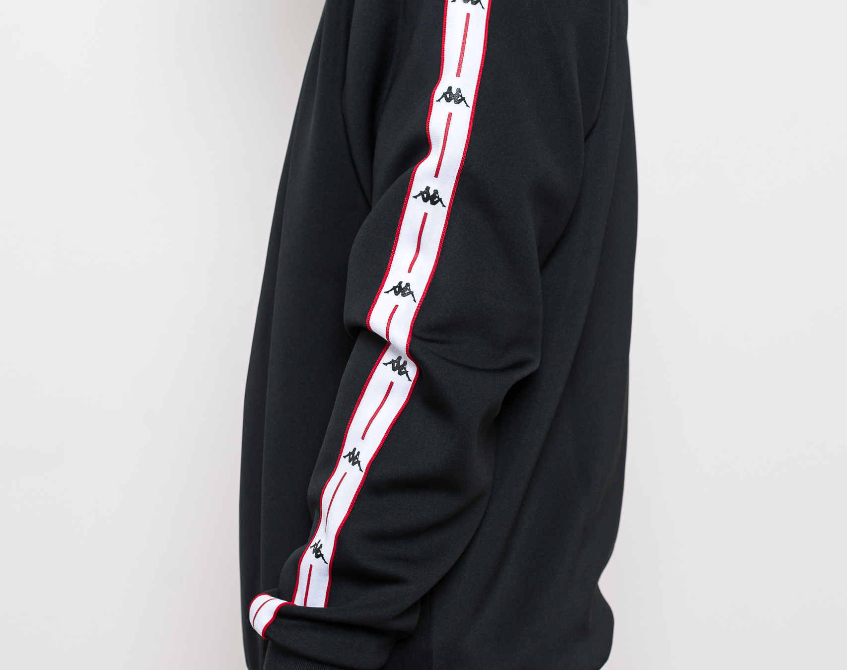 Mikina Kappa Authentic JPN Bonsi Black/Red/White 902 304IDH0
