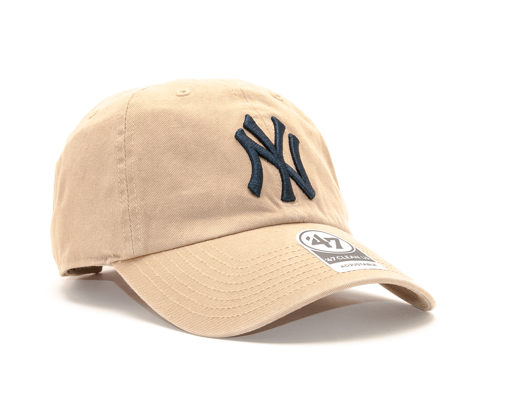Kšiltovka 47 Brand New York Yankees Clean Up Khaki Strapback