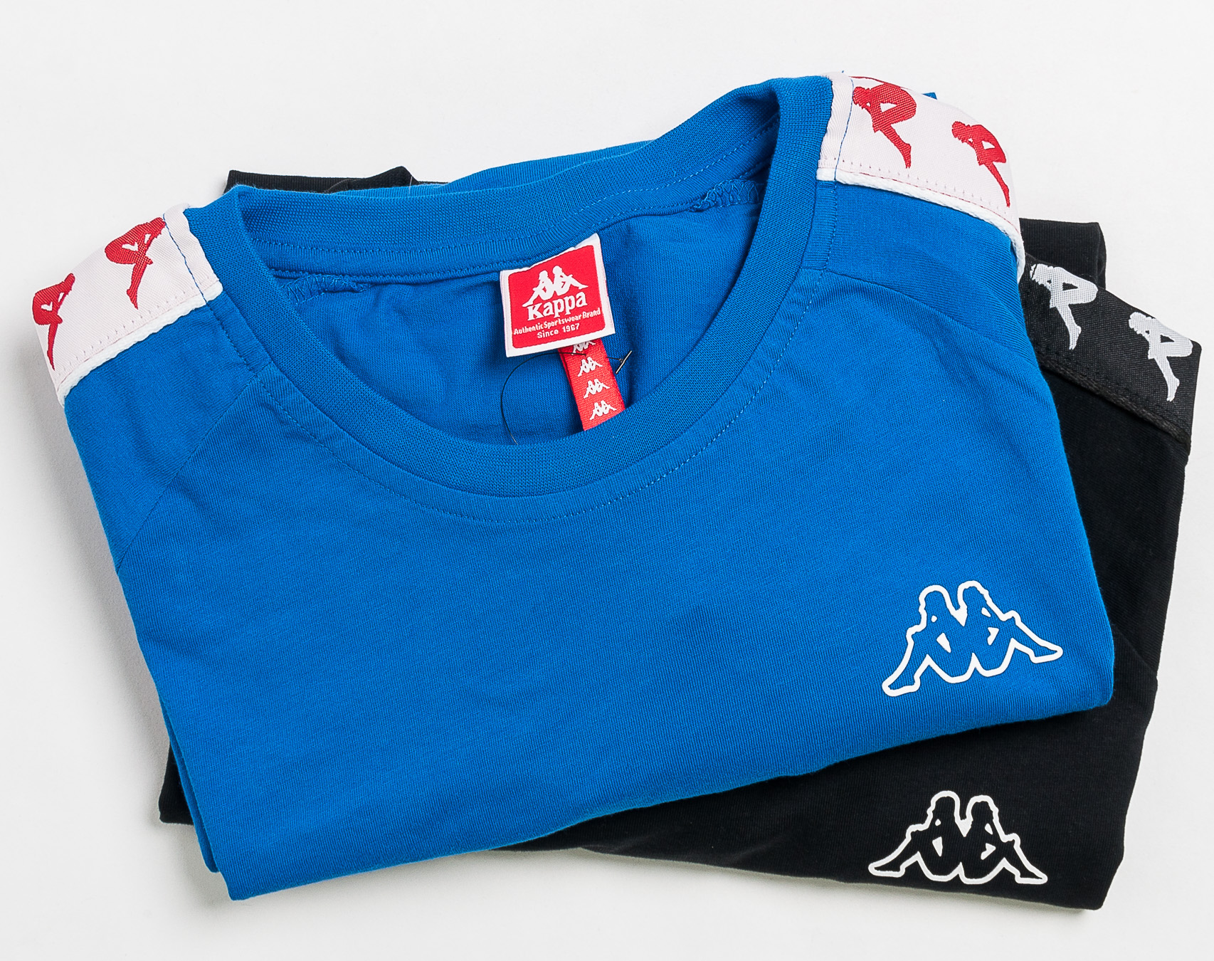 Triko Kappa Banda Coen Slim Blue/White/Red
