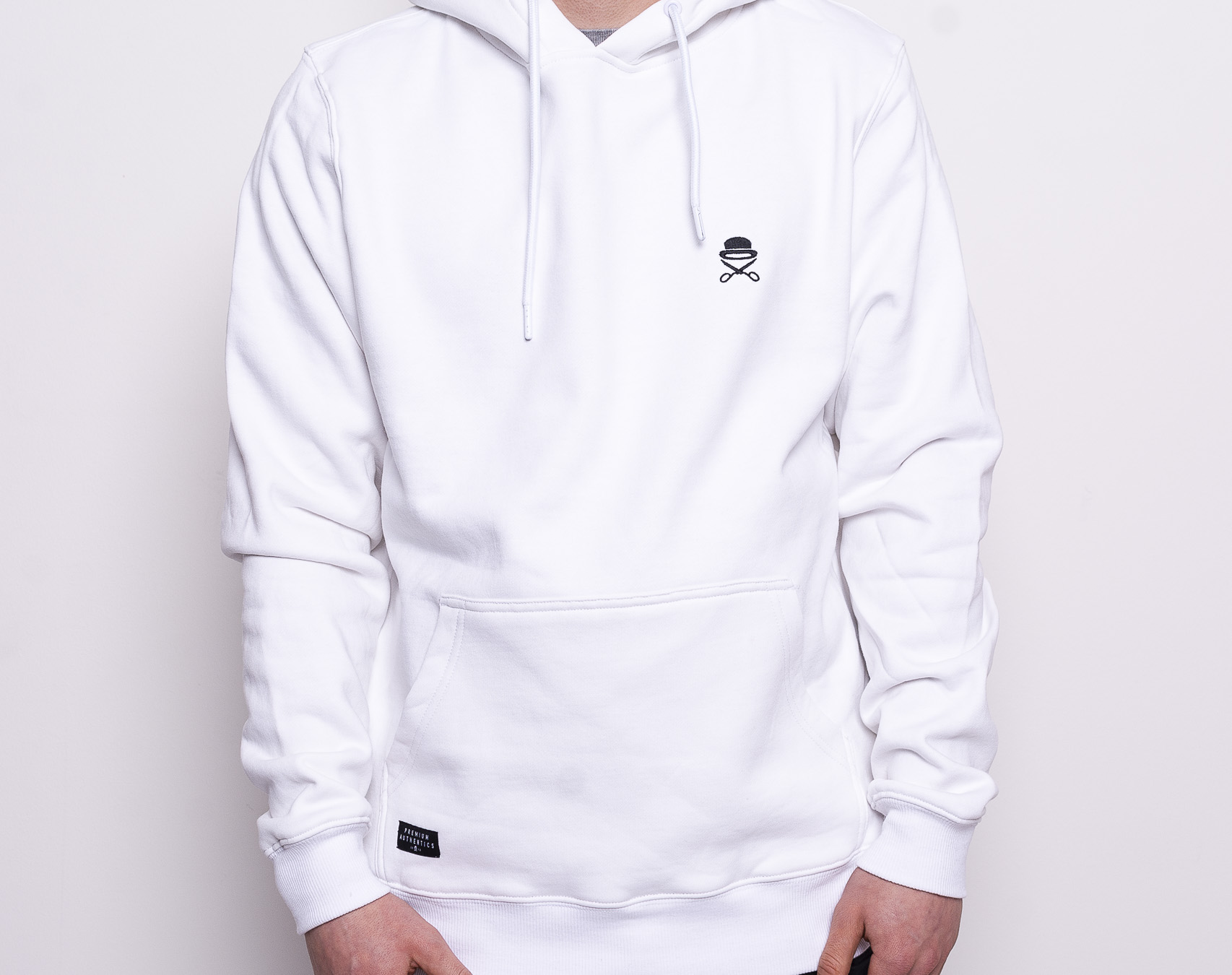 Mikina Cayler & Sons PA Small Icon Hoody White/Black