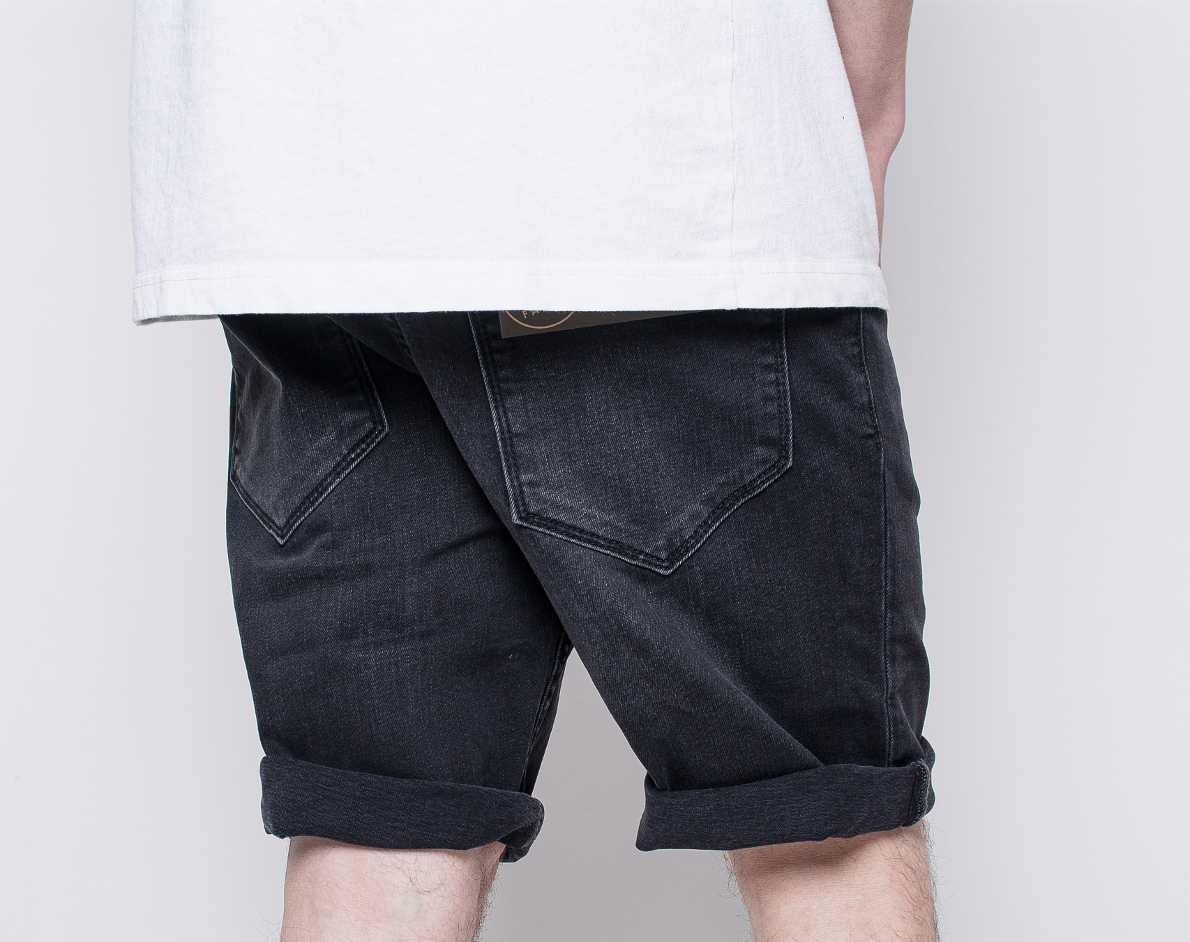 Kraťasy REELL Rafter 2 Black Denim 1201-007 S17