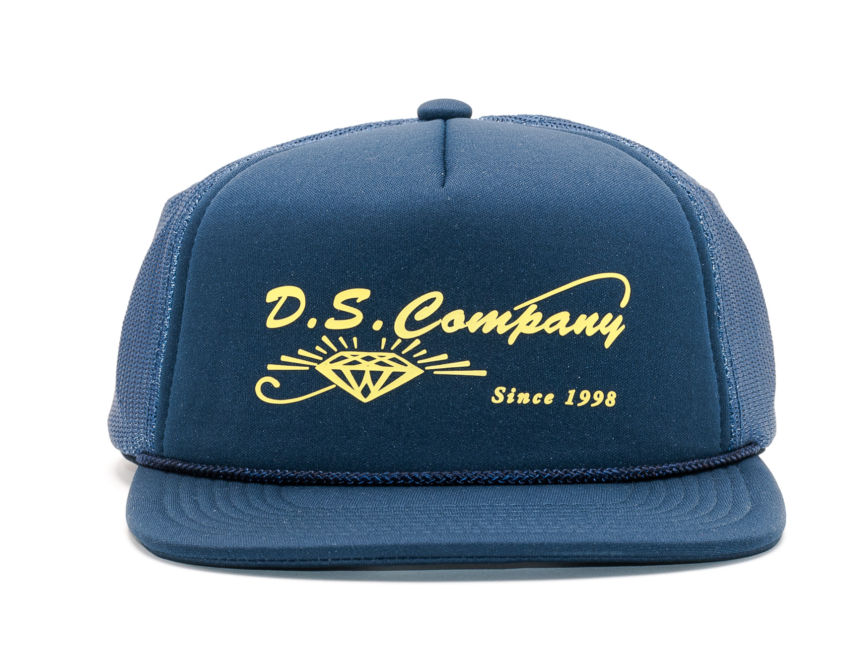 Kšiltovka Diamond Supply Co. Supplier Trucker Hat Navy Snapback
