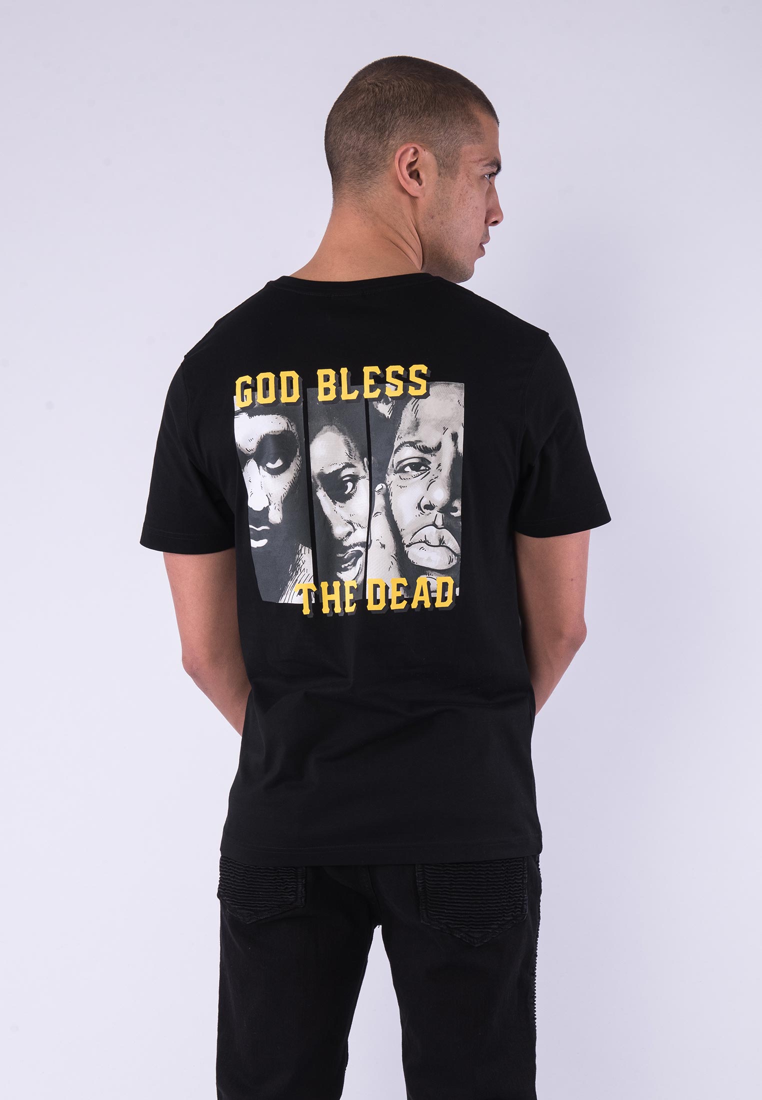 Triko Cayler & Sons WL Cangels Tee Black/Yellow