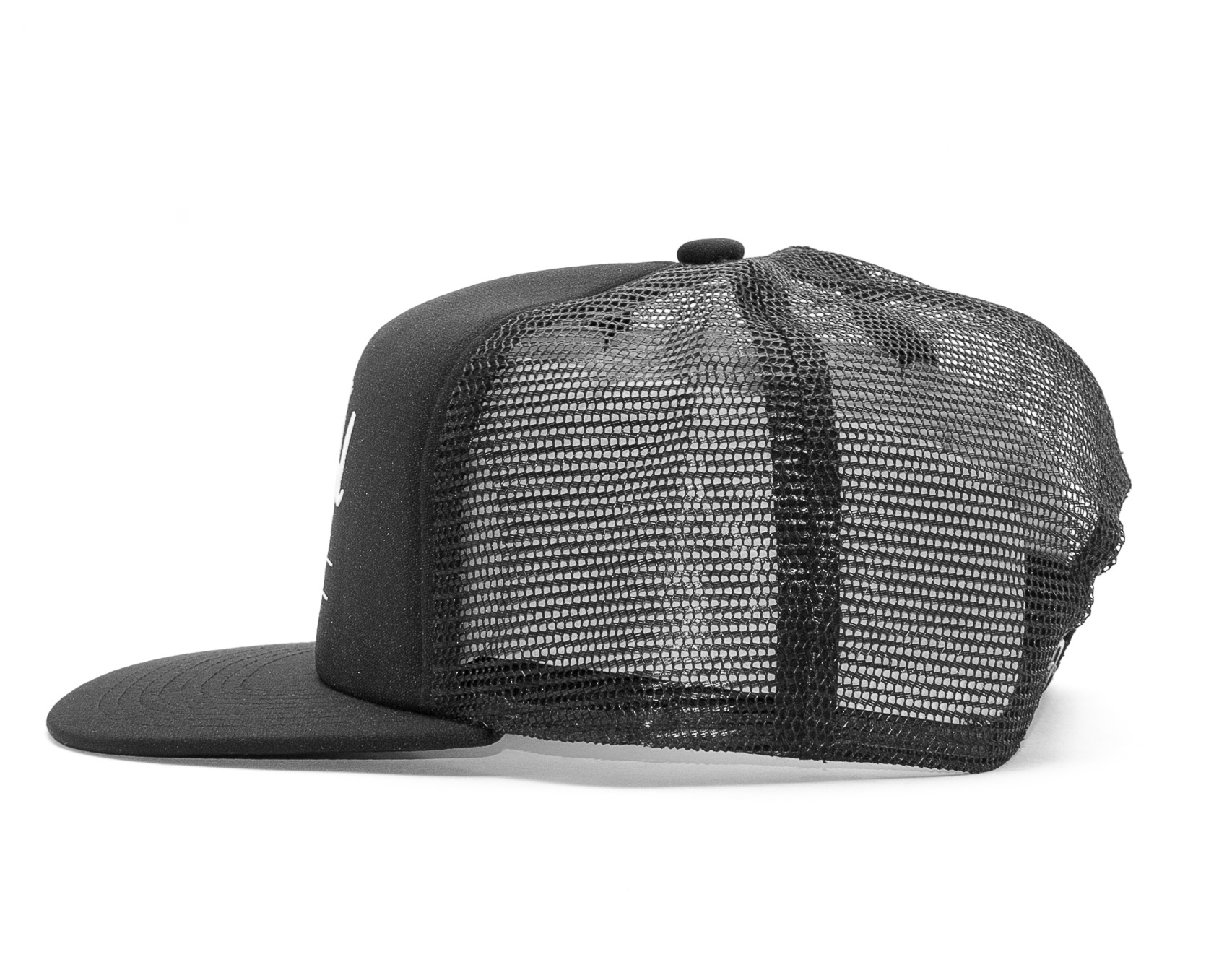 Kšiltovka Herschel Supply Whaler Mesh Polyester Black Snapback