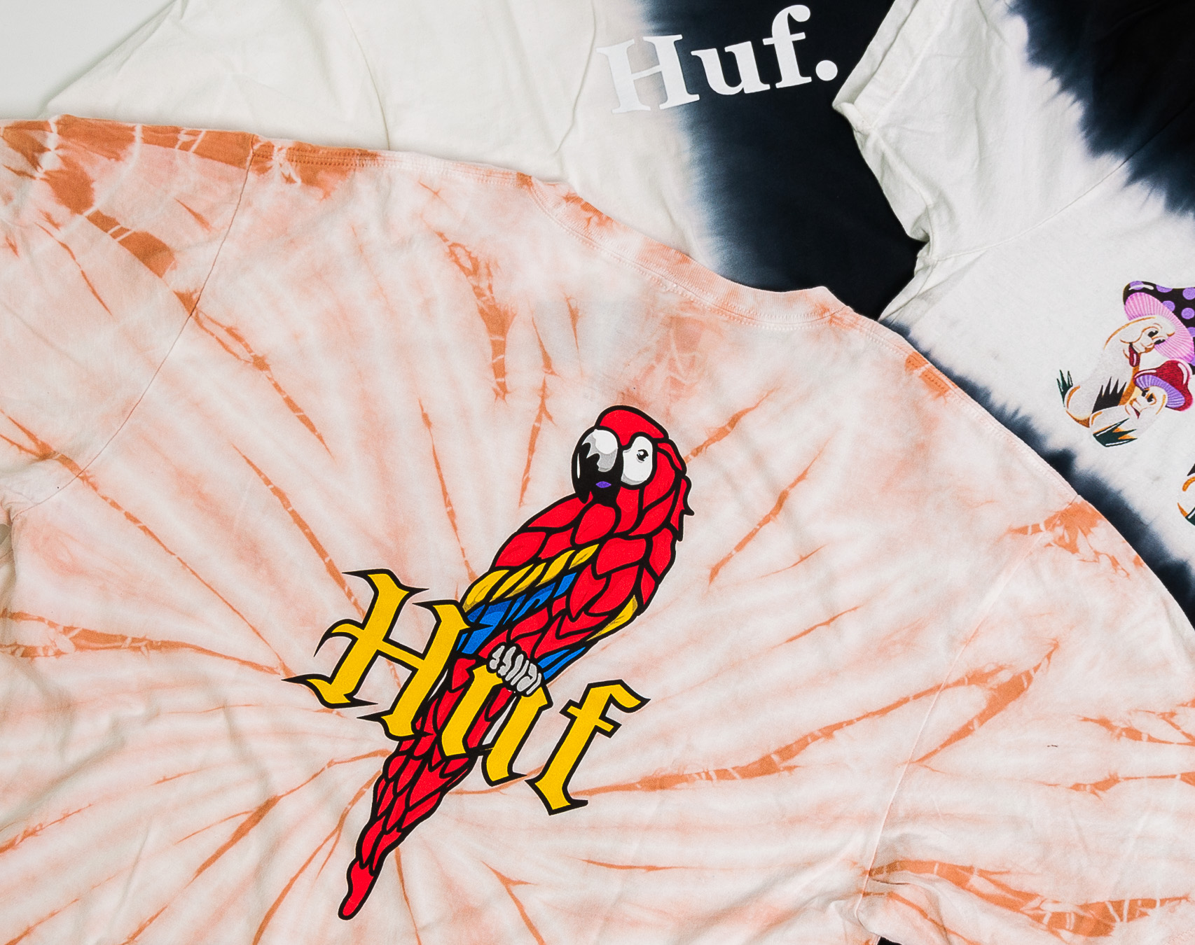 Triko HUF Chloe K Shroom Tee Black