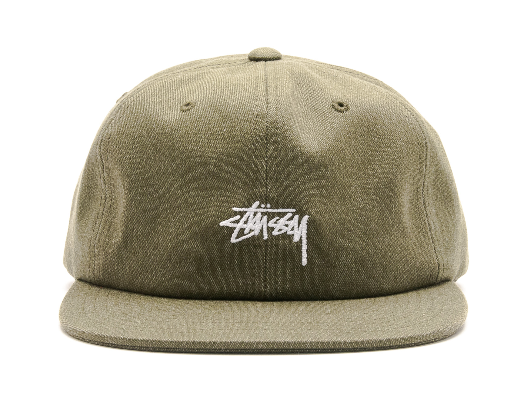 Kšiltovka Stussy Denim Cap Green Strapback
