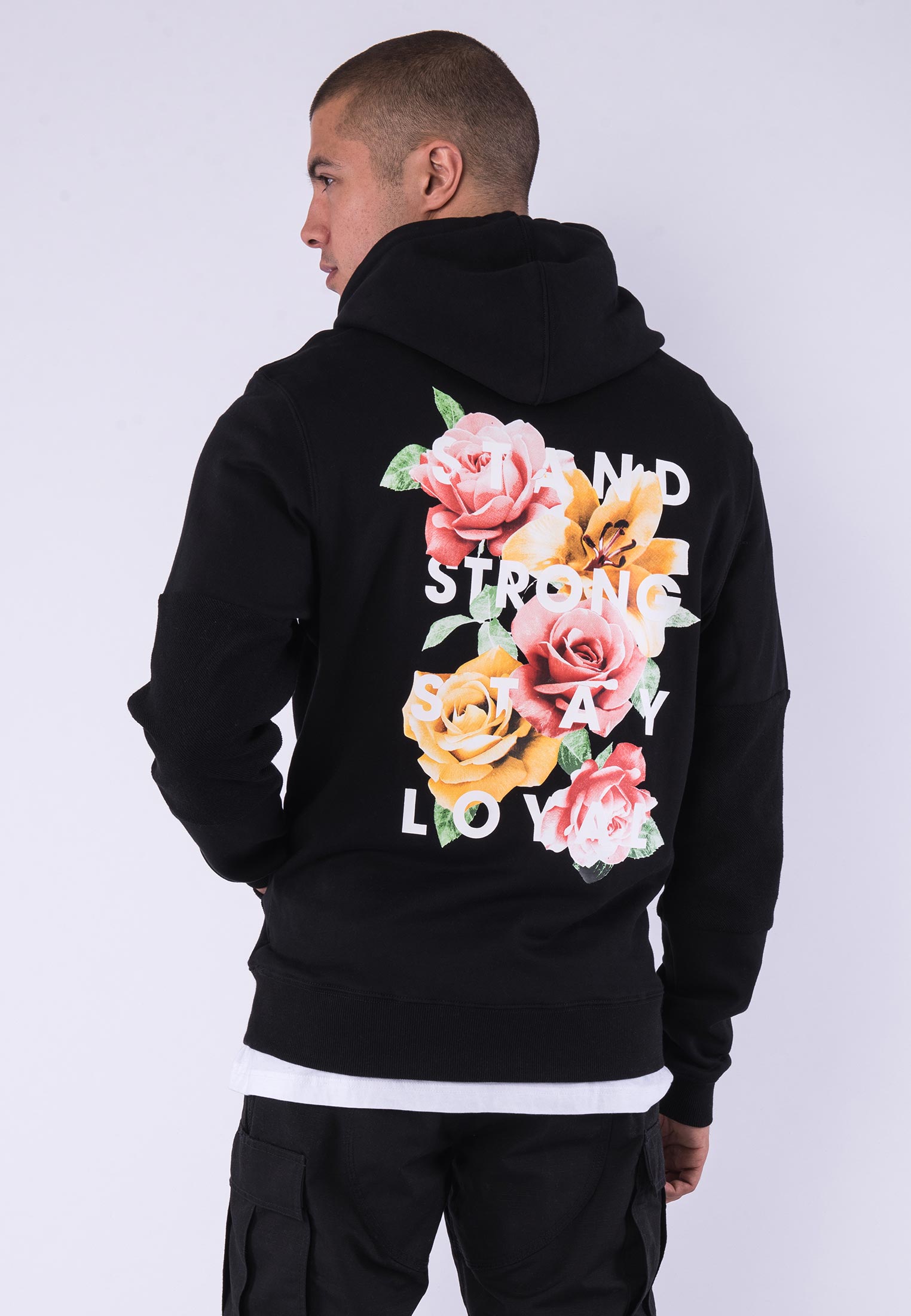 Mikina Cayler & Sons Stand Strong Hoody Black/MC