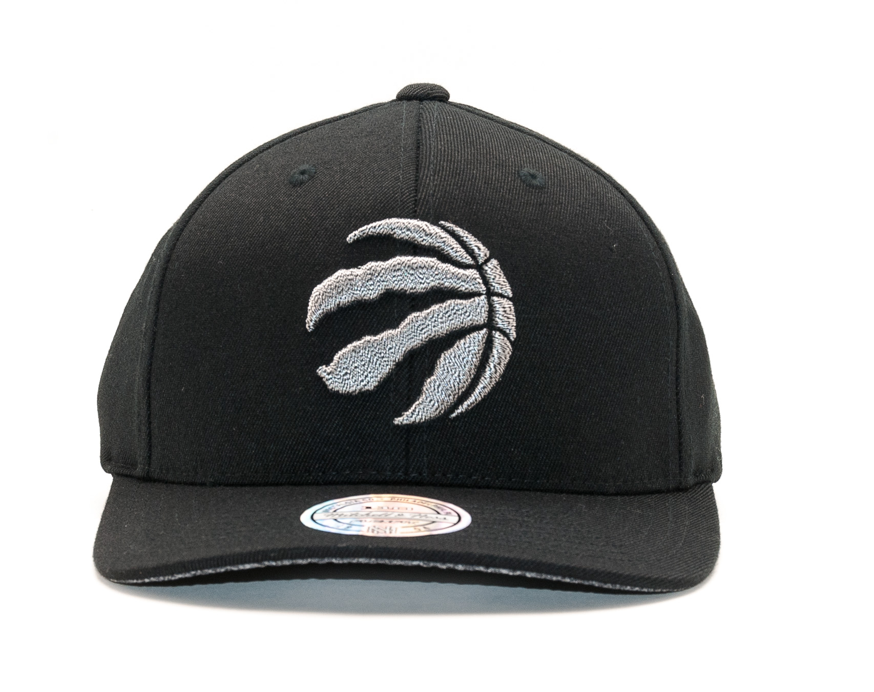 Kšiltovka Mitchell & Ness Melange Logo Toronto Raptors Black Snapback
