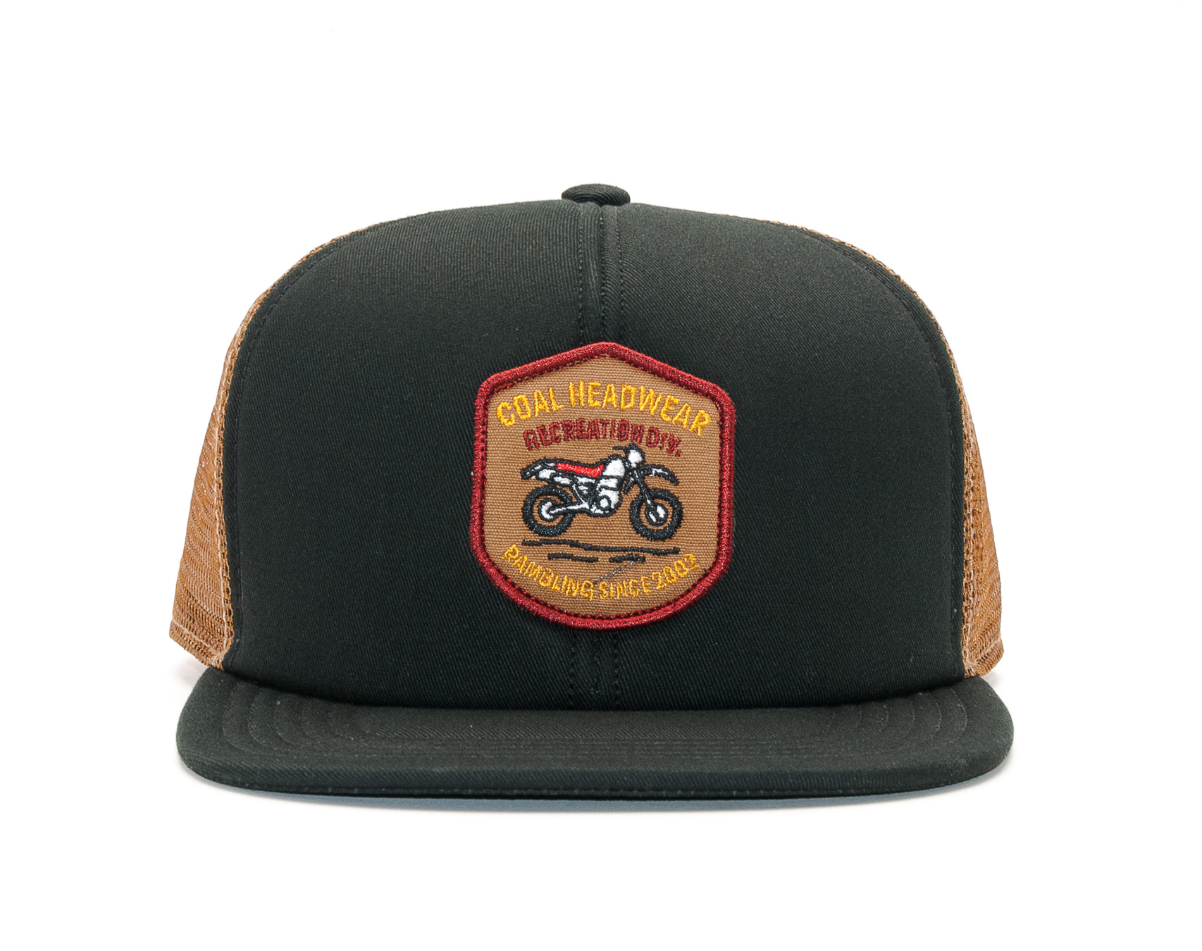 Kšiltovka Coal The Rambler Black Snapback-brown