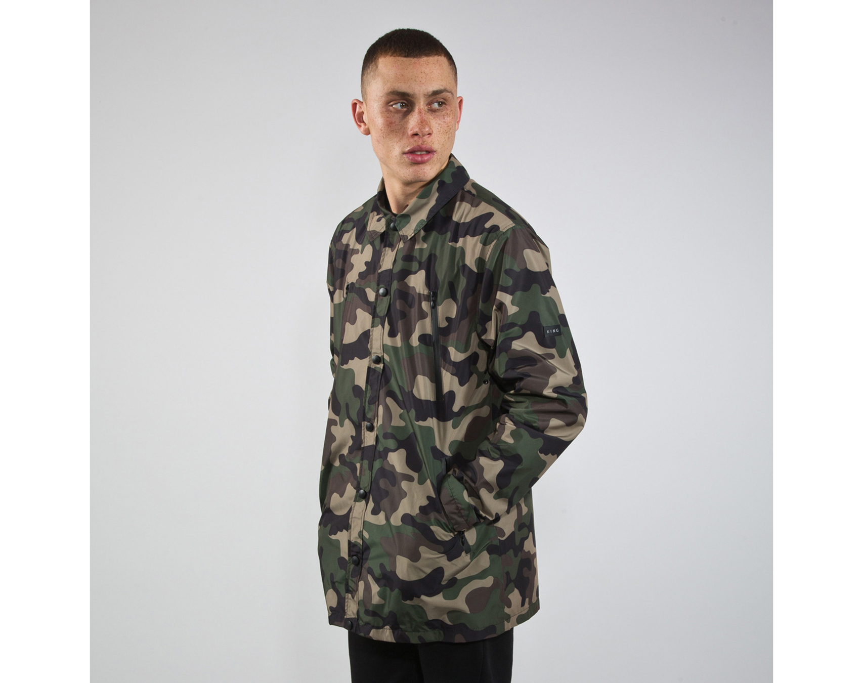 Bunda pánská King Apparel Military Mac Camo