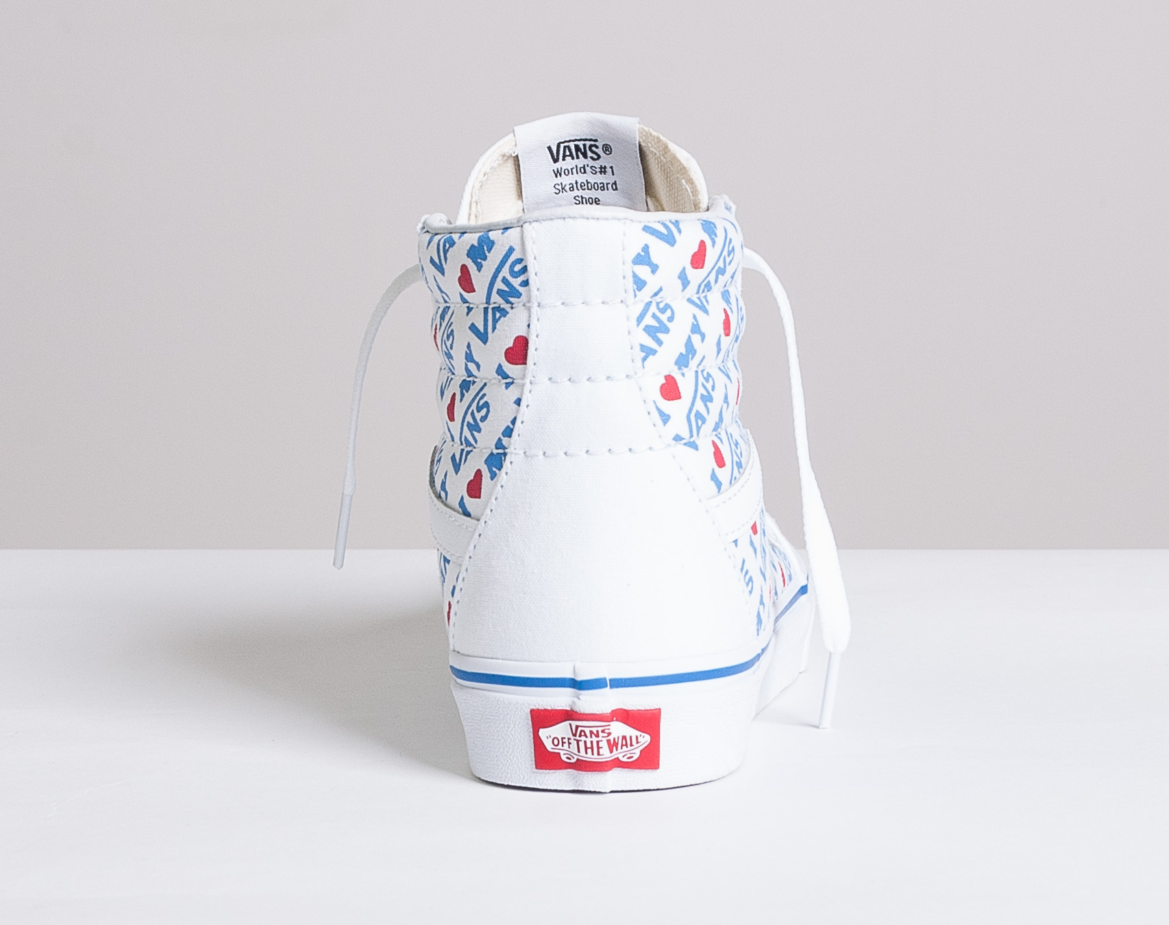 Dámské Boty VANS SK8-Hi "I Heart Vans" True White