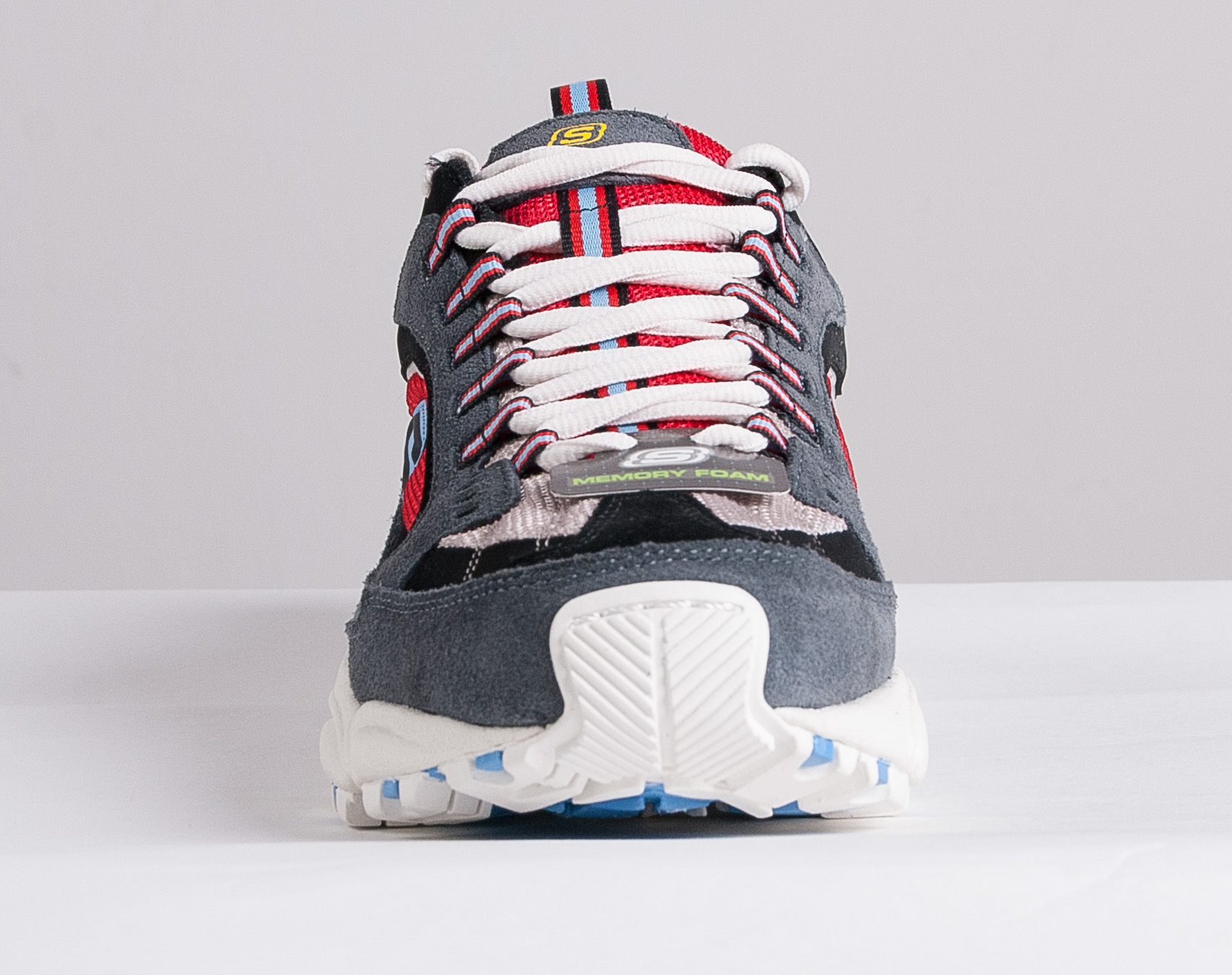 Boty Skechers Stamina Cutback 51286 CCRD Charcoal/Red