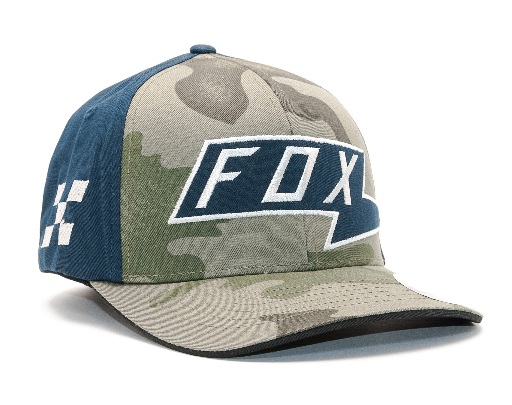 Kšiltovka FOX AMP Flexfit Camo