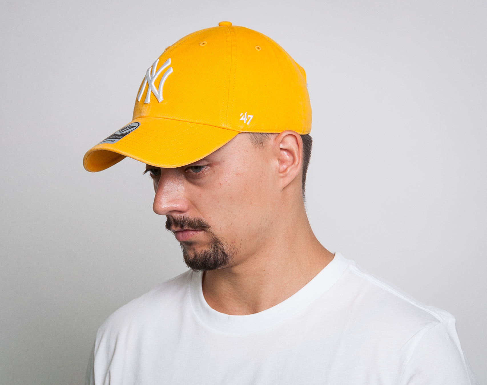 Kšiltovka 47 Brand New York Yankees Clean Up Gold Strapback