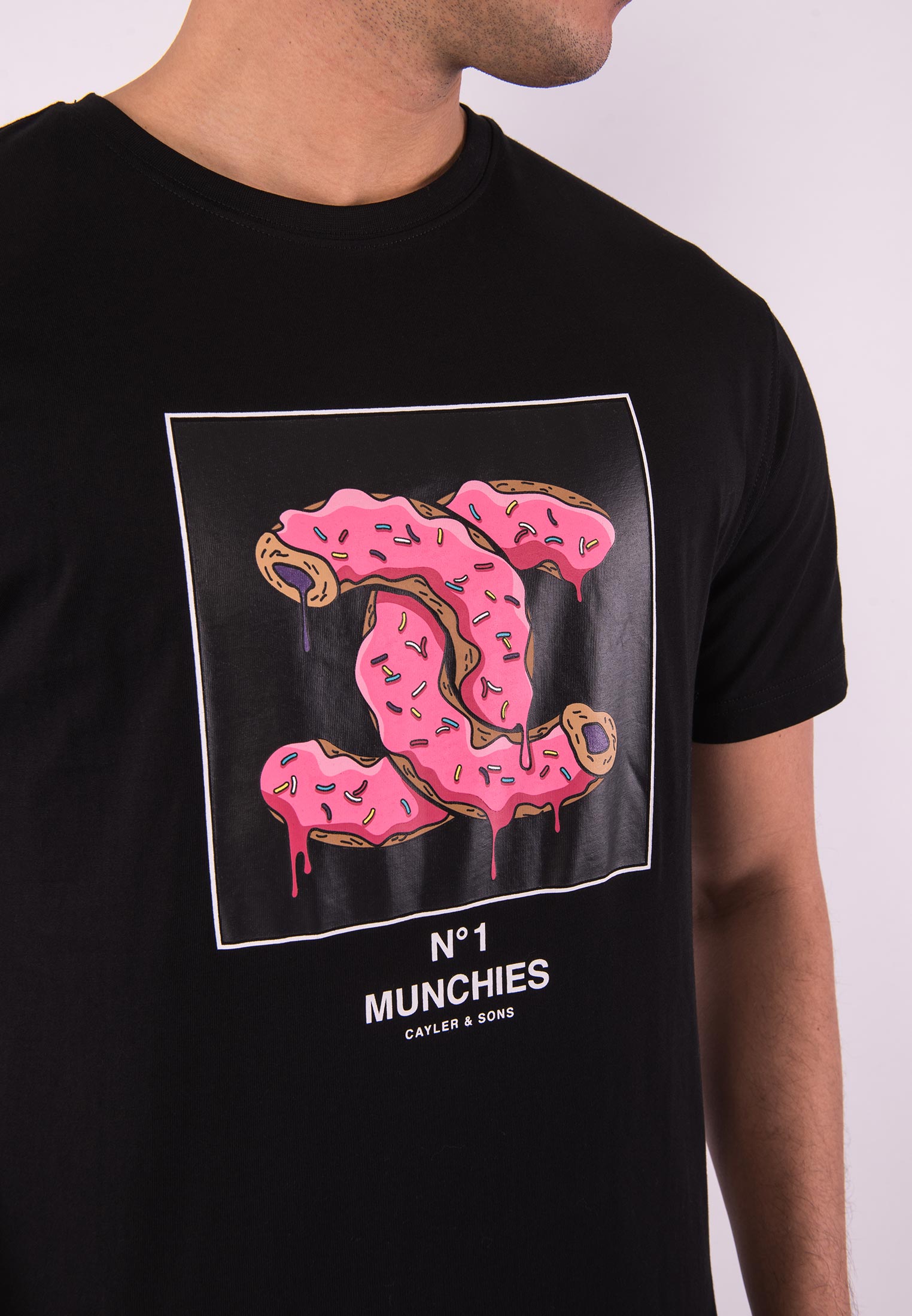 Triko Cayler & Sons WL Munchel Tee Black/MC