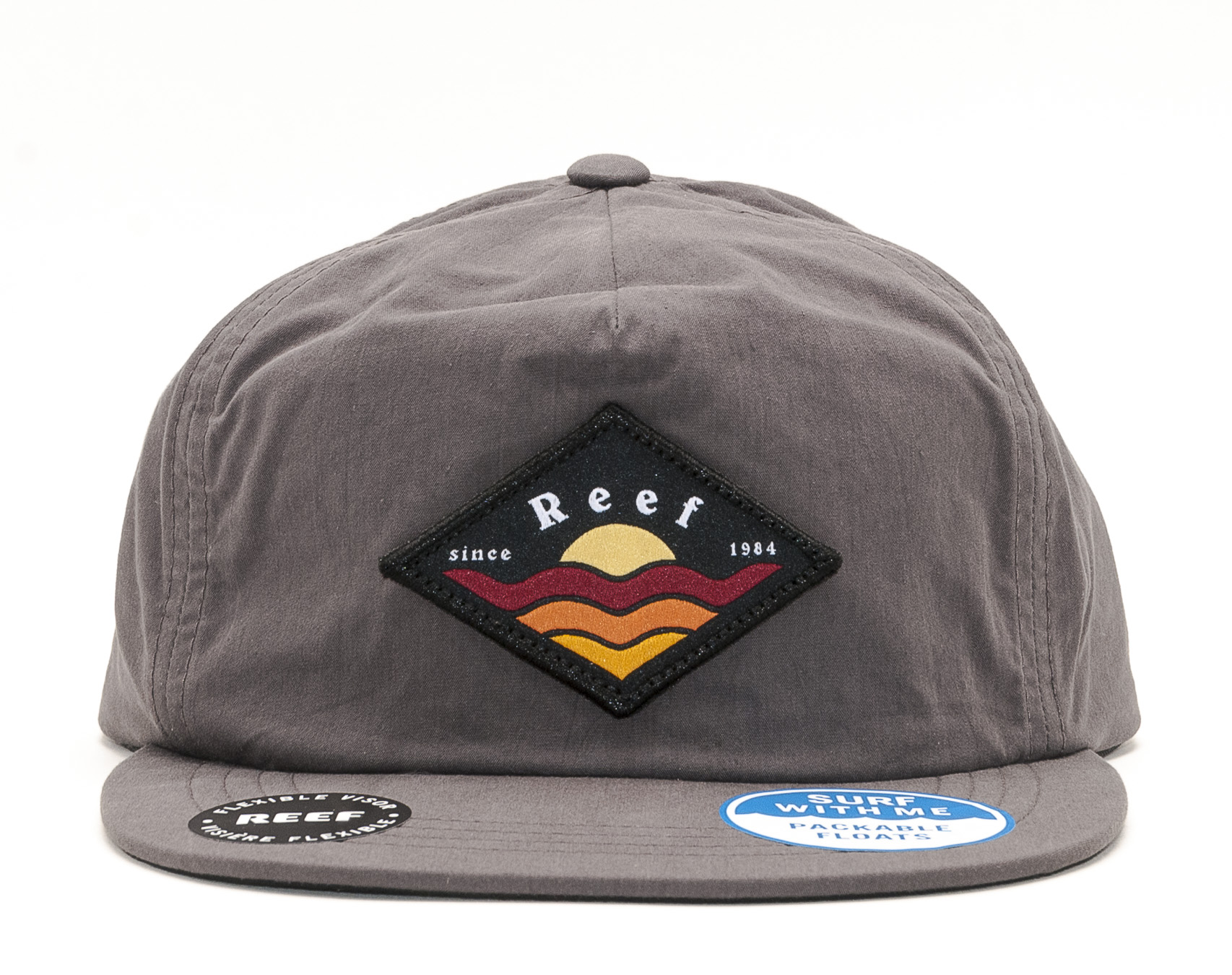 Plovoucí Kšiltovka REEF Sunny Hat Charcoal