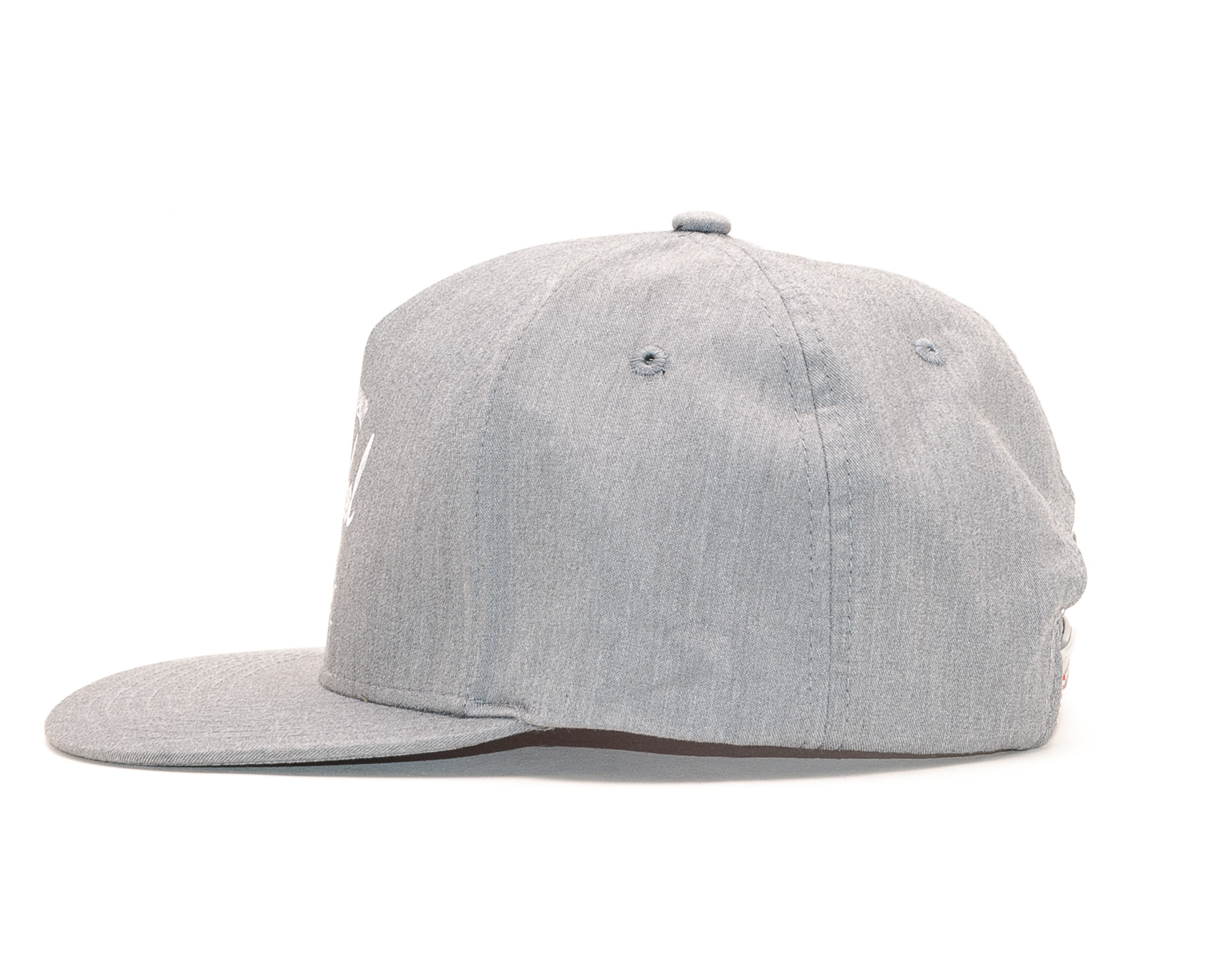 Kšiltovka Herschel Supply Whaler Cotton Twill Heather Grey Snapback 1026-0348