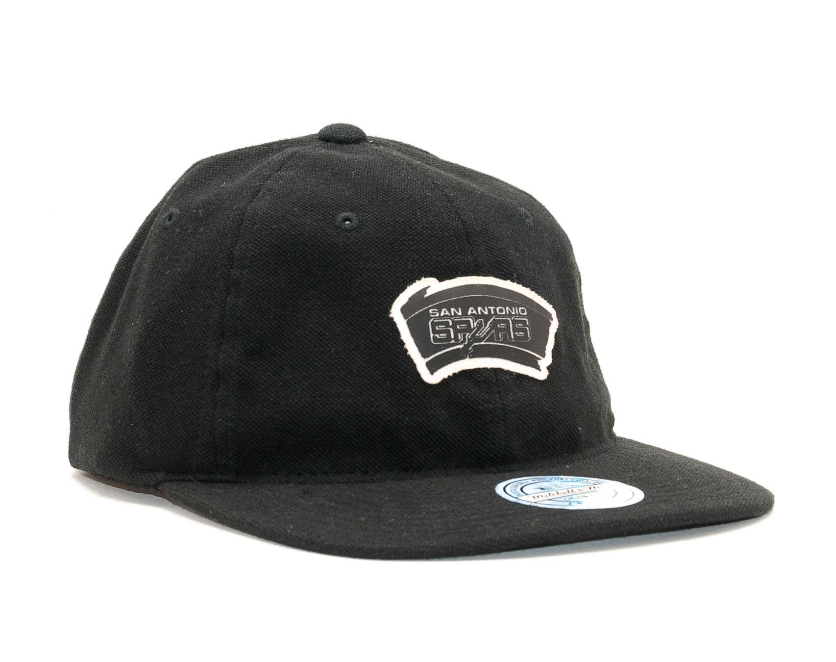 Kšiltovka Mitchell & Ness Jock San Antonio Spurs Black Strapback