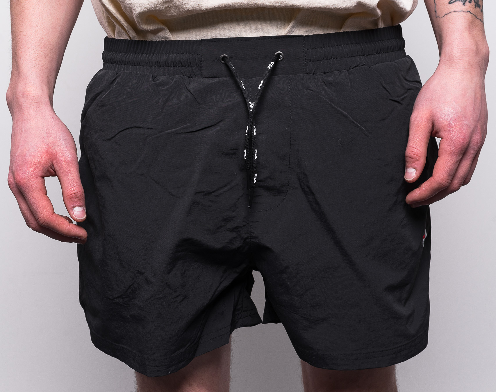 Kraťasy FILA Owen Shorts Black