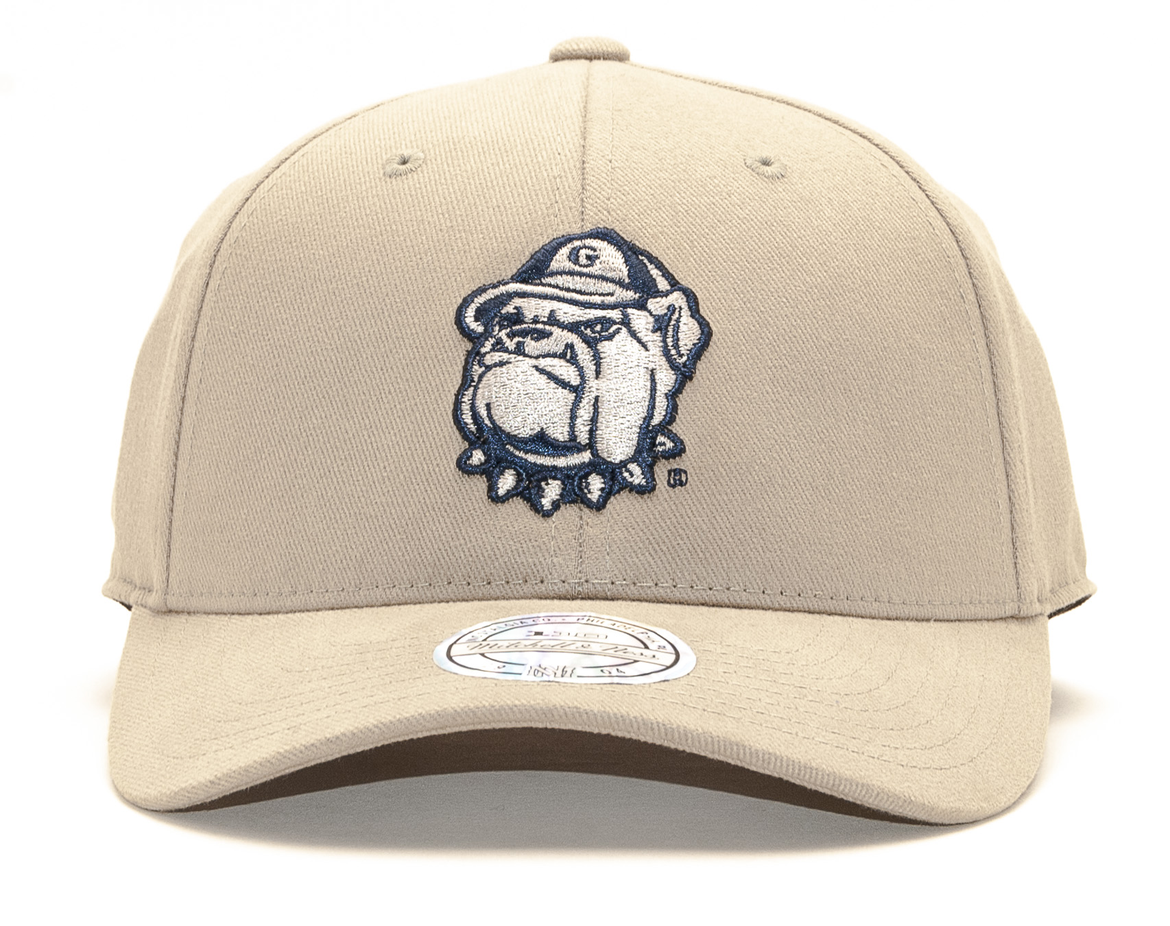 Kšiltovka Mitchell & Ness Georgetown Hoyas 408 Team Logo Low Pro Snapback