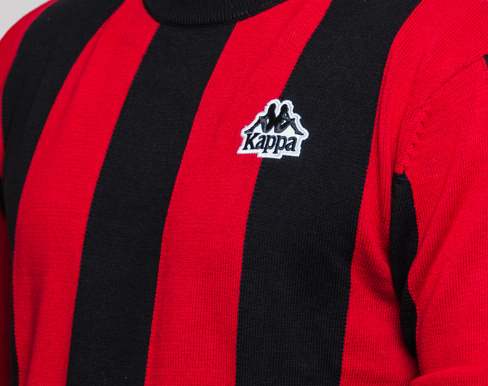 Svetr Kappa Authentic Ayrone Dark Red/Black
