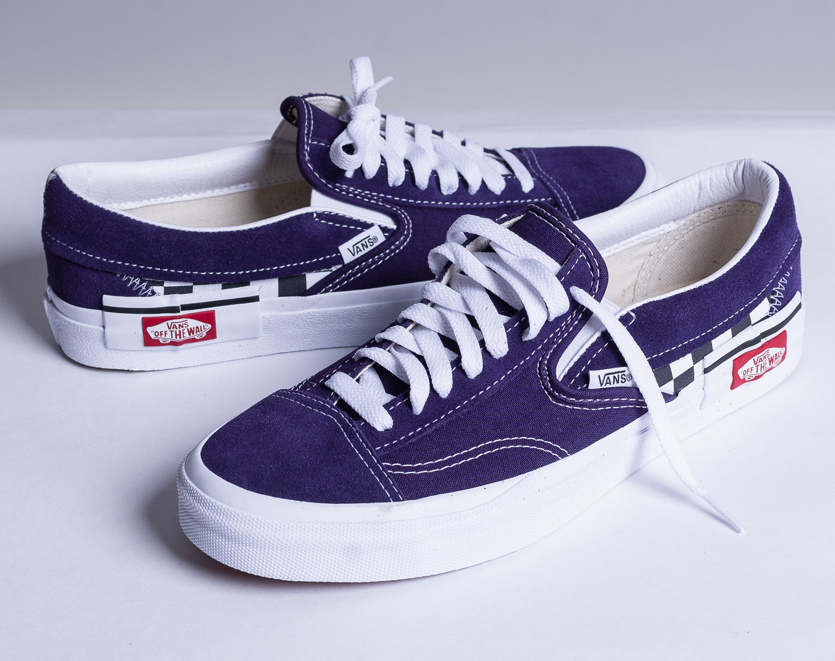 Boty VANS Slip-On CAP (Cut & Paste) Checkerboard Mysterioso