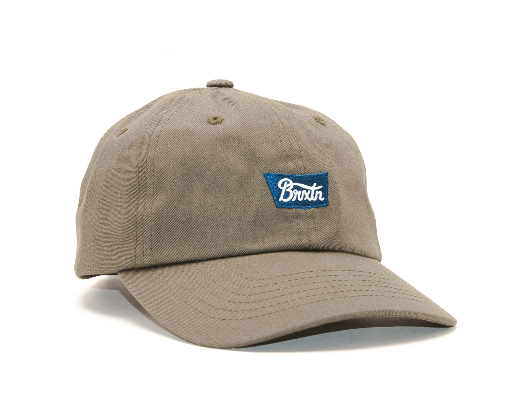 Kšiltovka BRIXTON Stith Lp Cap Dark Olive Strapback
