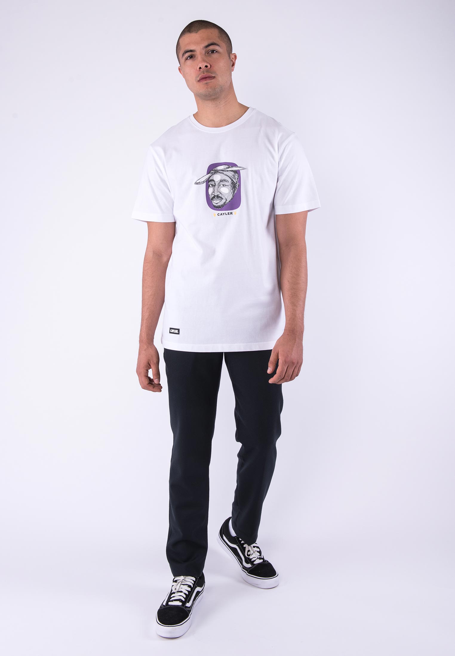 Triko Cayler & Sons WL 2Pac Tour Tee White/MC