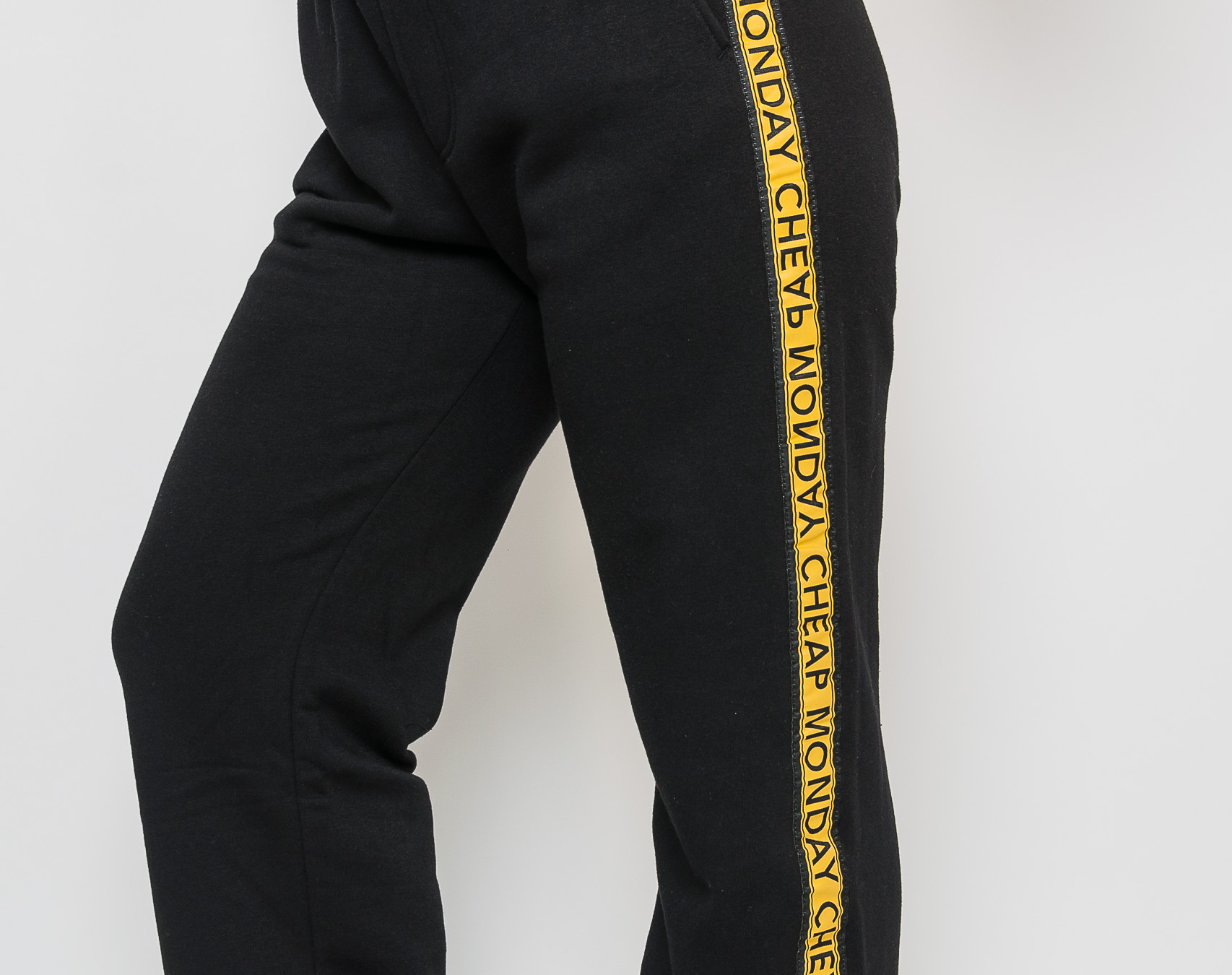 Dámské Tepláky Cheap Monday Fast Logo Trousers Black