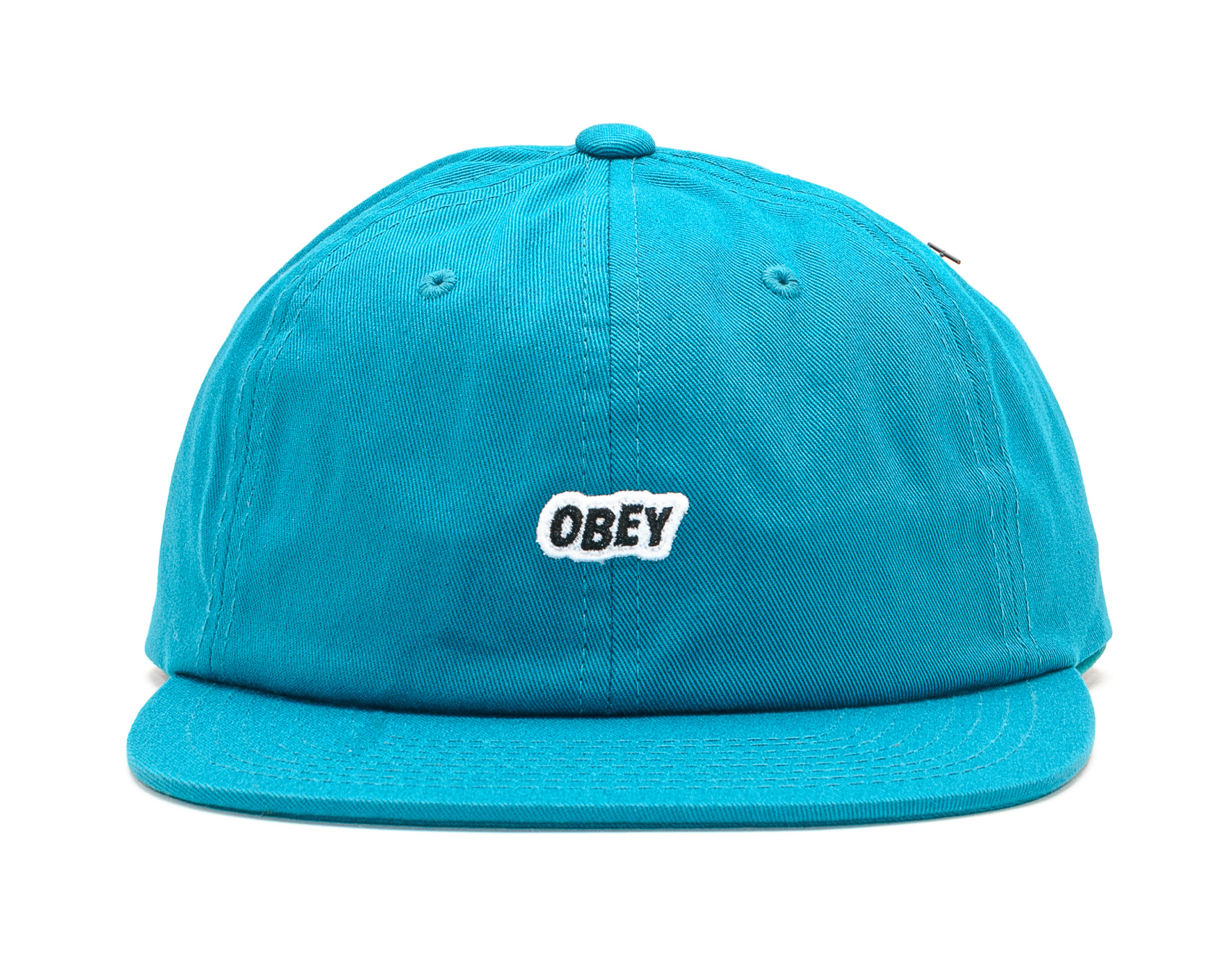 Kšiltovka OBEY Sleeper 6 Panel Pure Teal Strapback