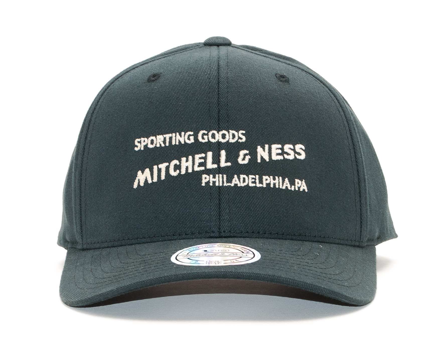 Kšiltovka Mitchell & Ness Sporting Goods Black Snapback