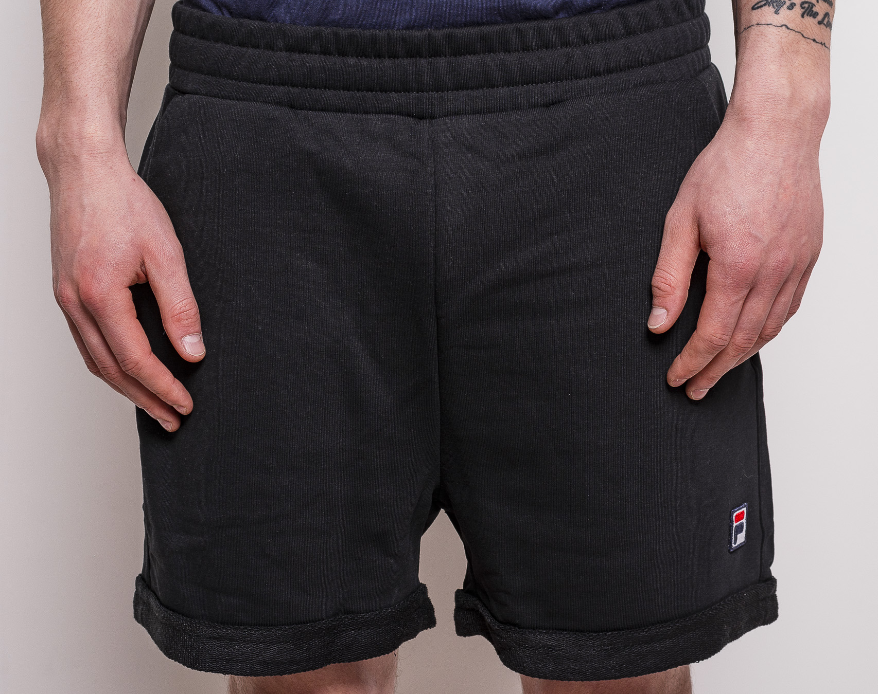 Kraťasy FILA Duatin Sweat Shorts Black